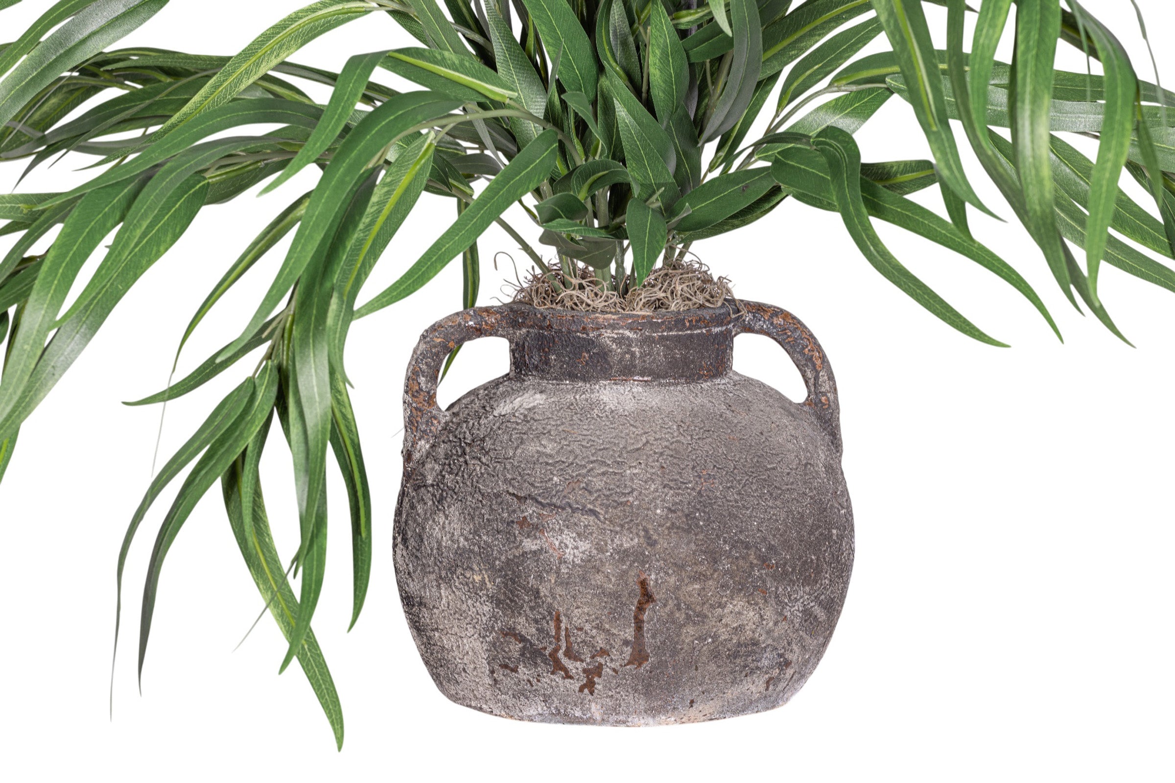 46" Onyx Pot with Eucalyptus Arrangement AR1968