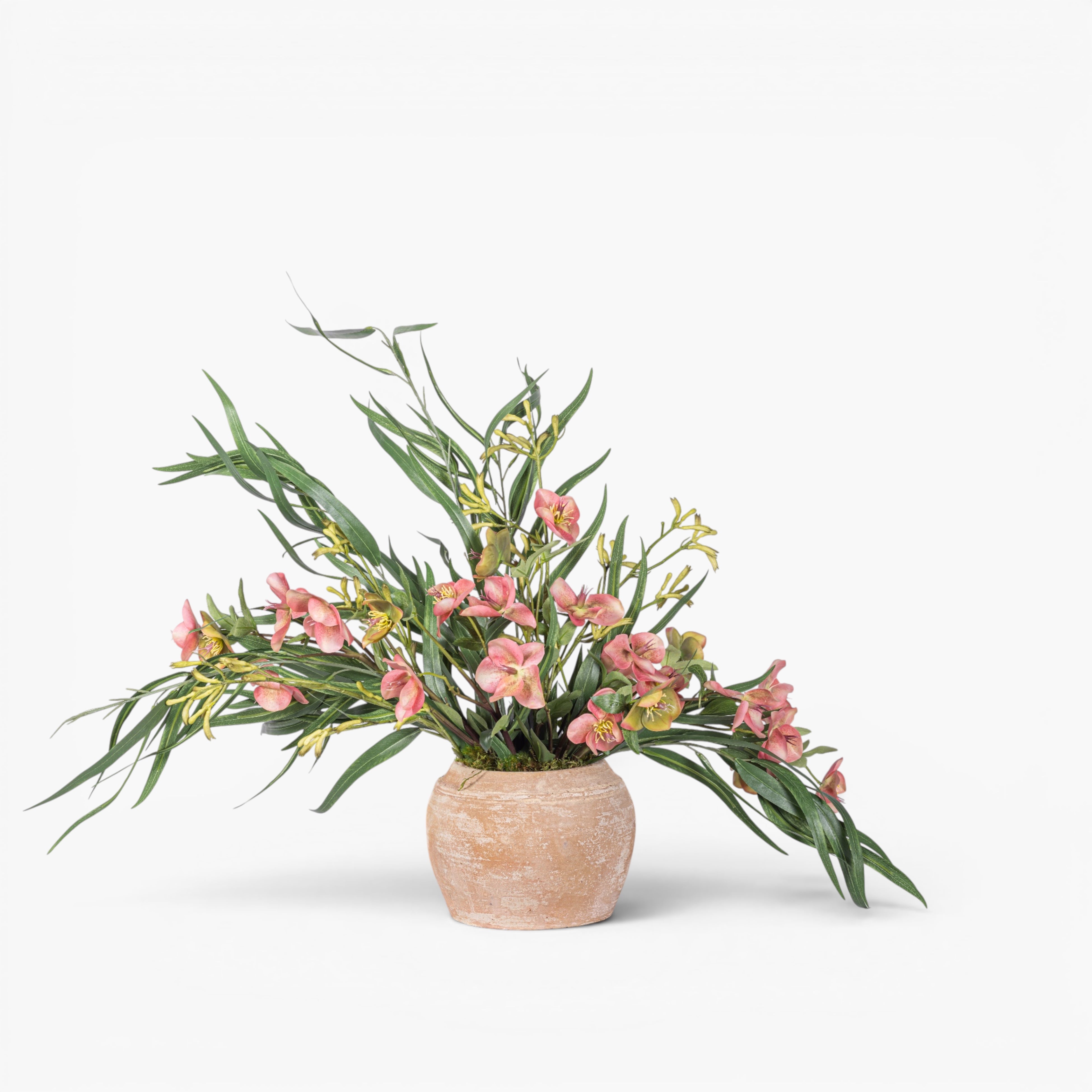 30" Nyx Pot with Mixed Orchid Arrangement AR1973