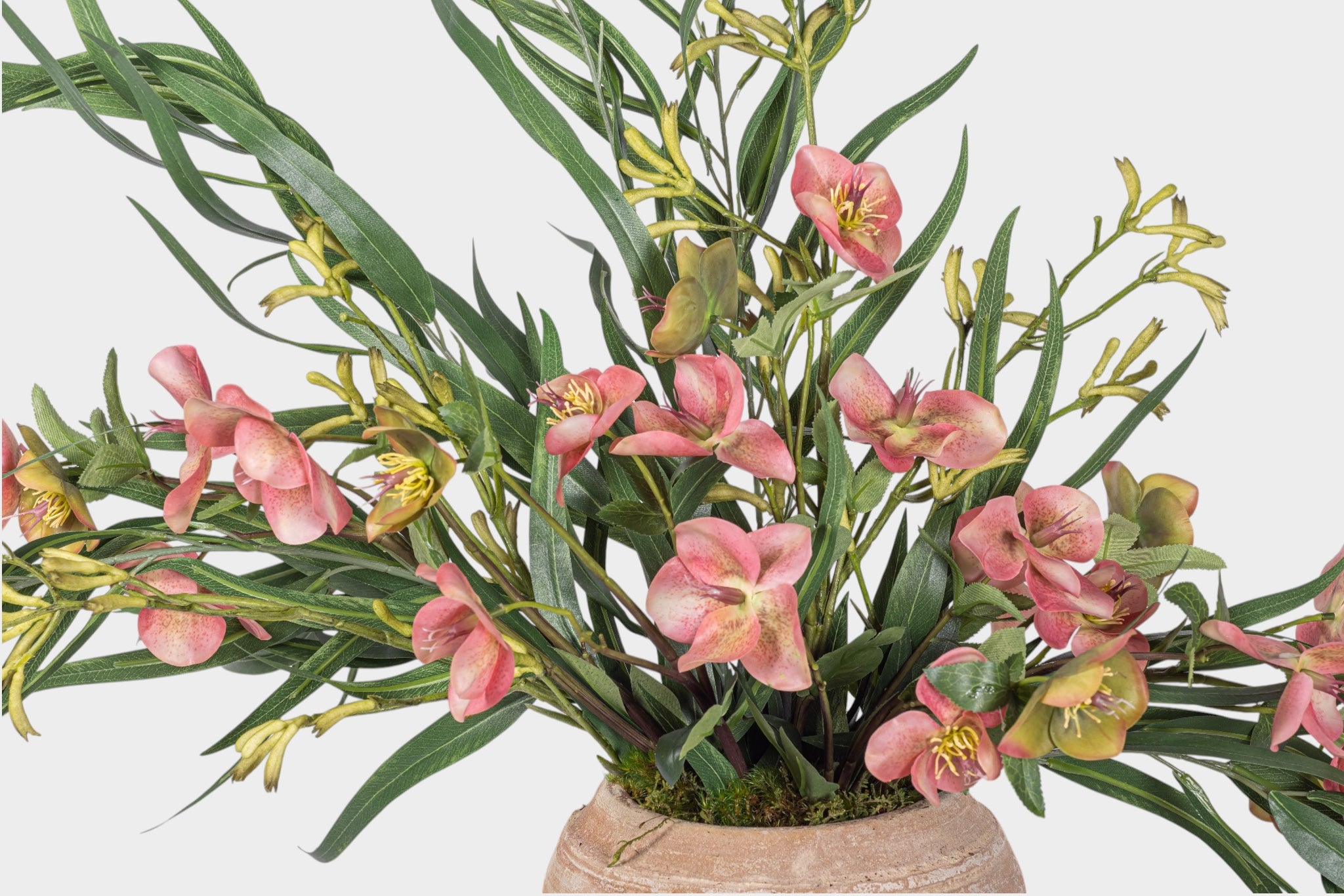 30" Nyx Pot with Mixed Orchid Arrangement AR1973