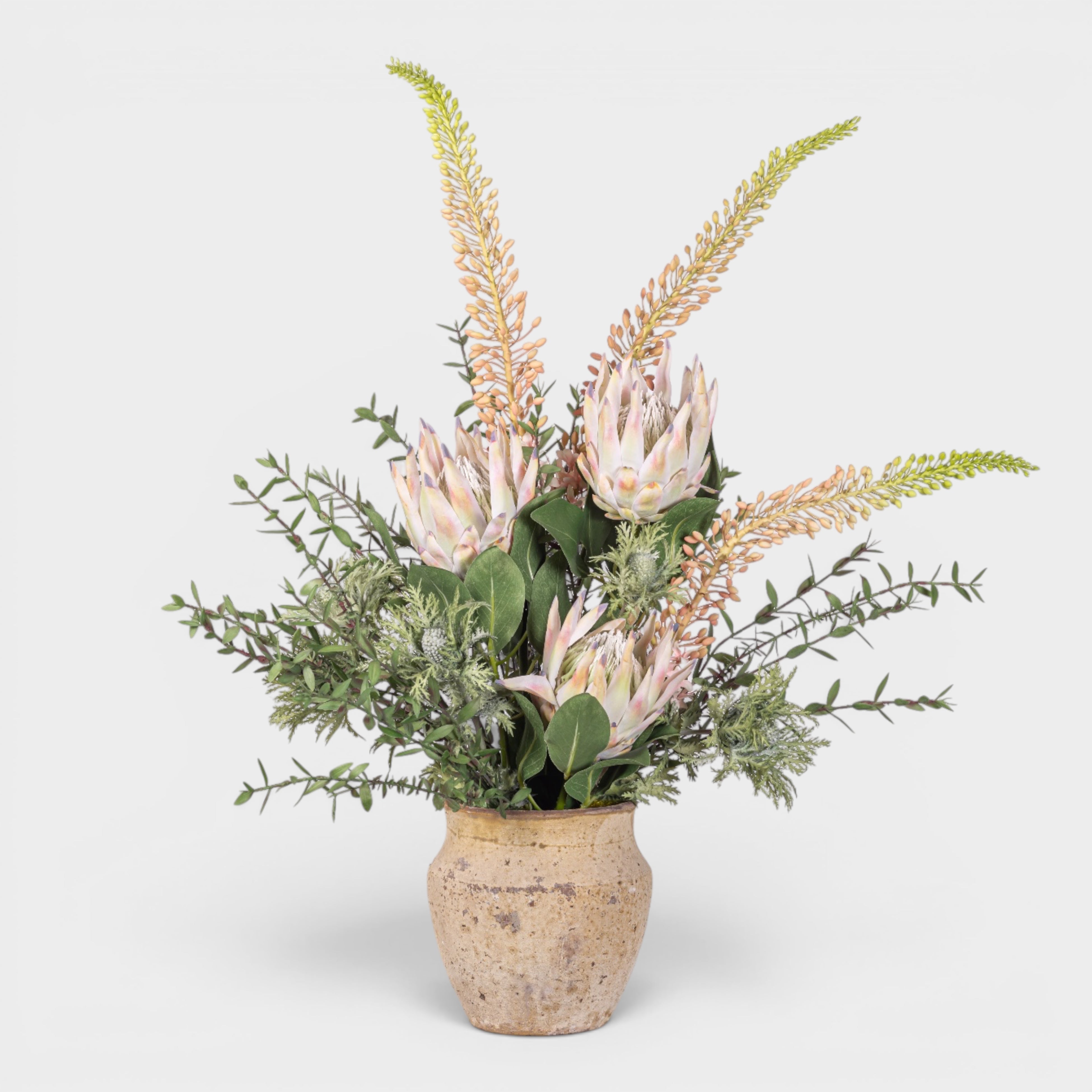 18" Titan Pot with Mixed Floral Arrangement AR1978