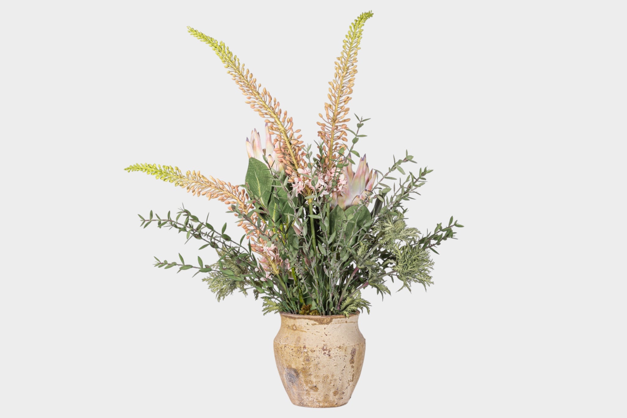 18" Titan Pot with Mixed Floral Arrangement AR1978