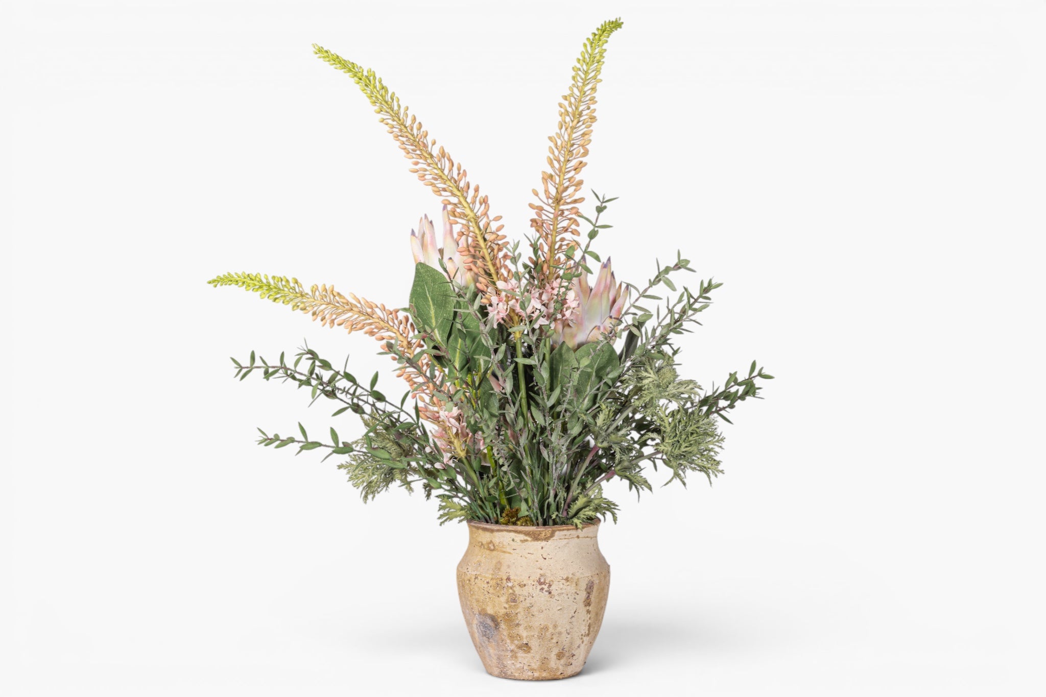 18" Titan Pot with Mixed Floral Arrangement AR1978