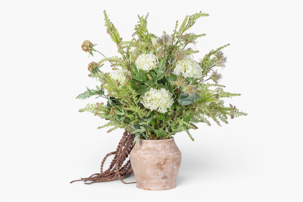 Mila Pot with Mixed Floral Arrangement AR1980