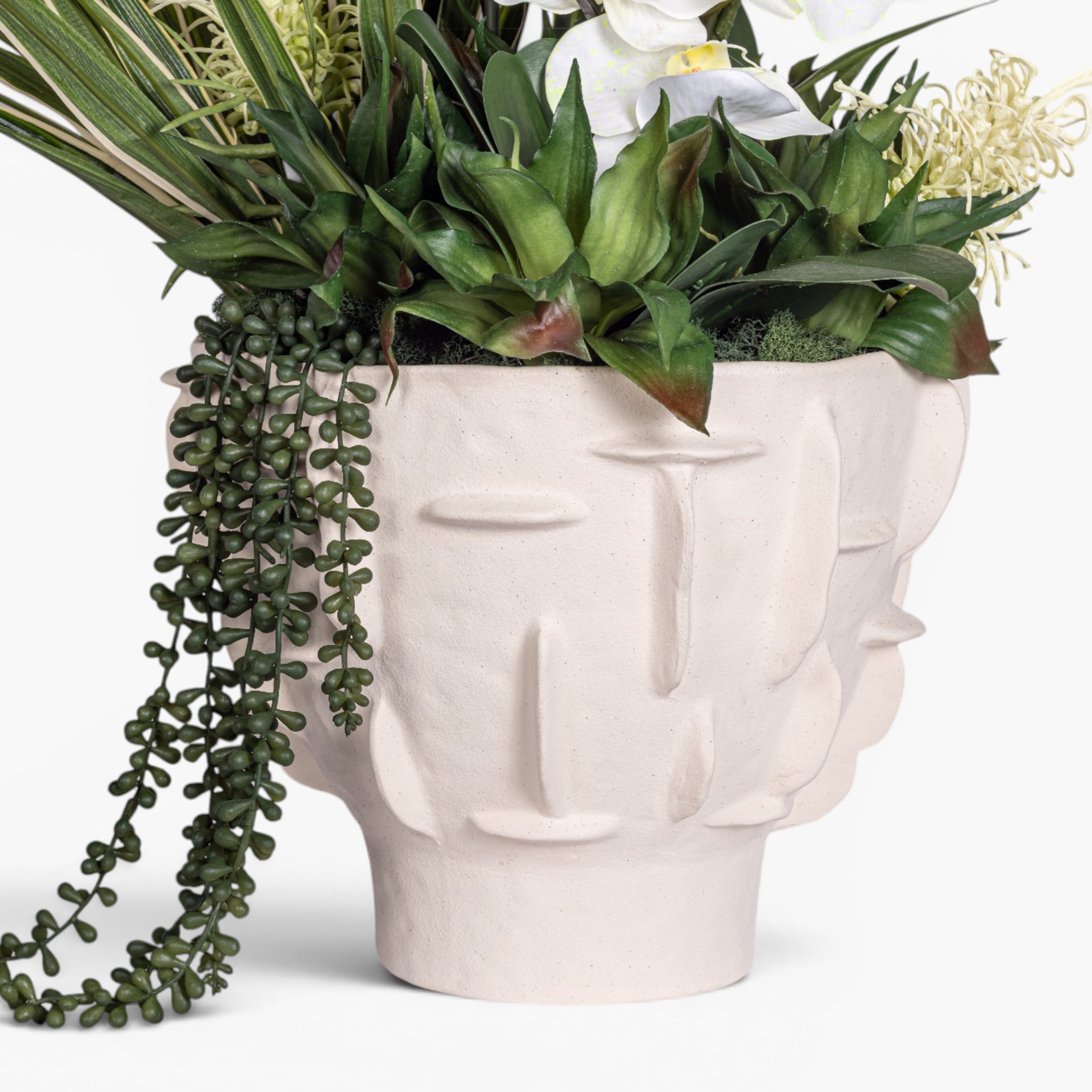 Finnegan Tall Bowl with Mixed Orchid Arrangement AR2000