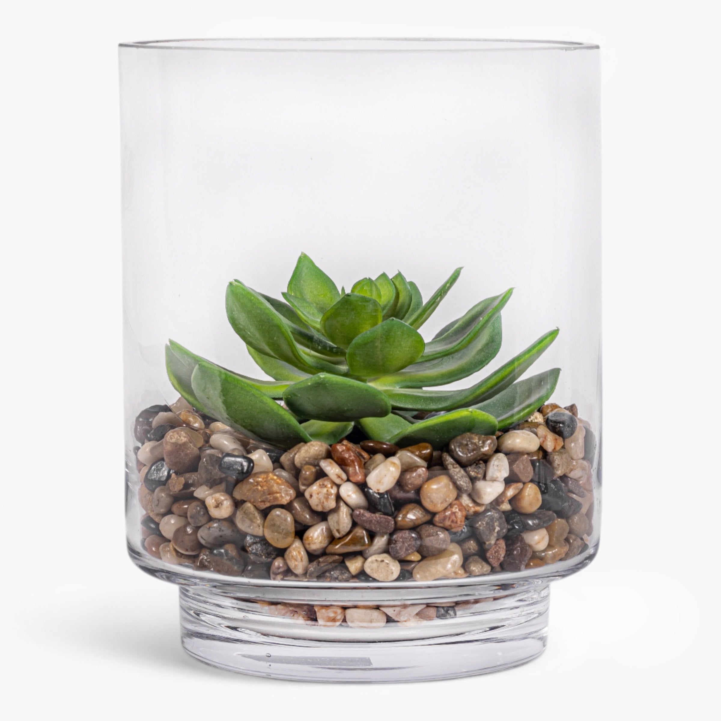 Harbor Vase with Succulent Arrangement AR2005