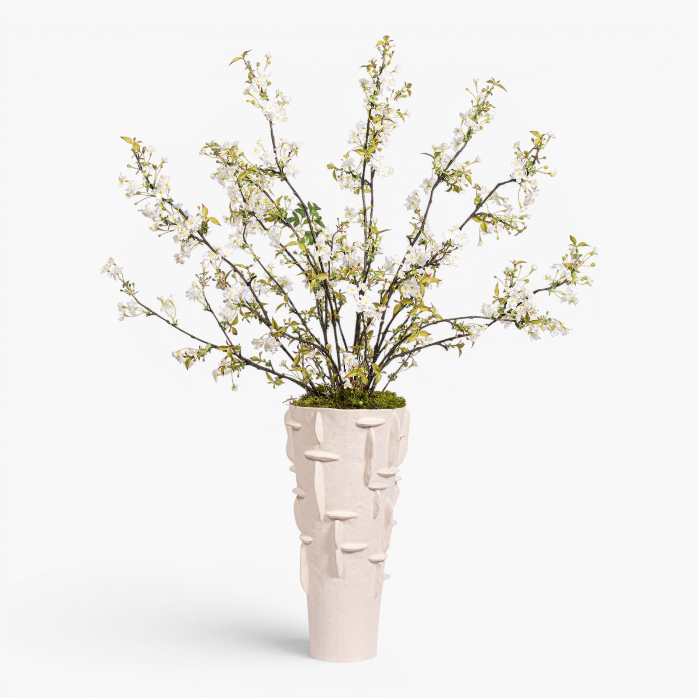 Finnegan Vase with Cherry Blossom Arrangement AR2014