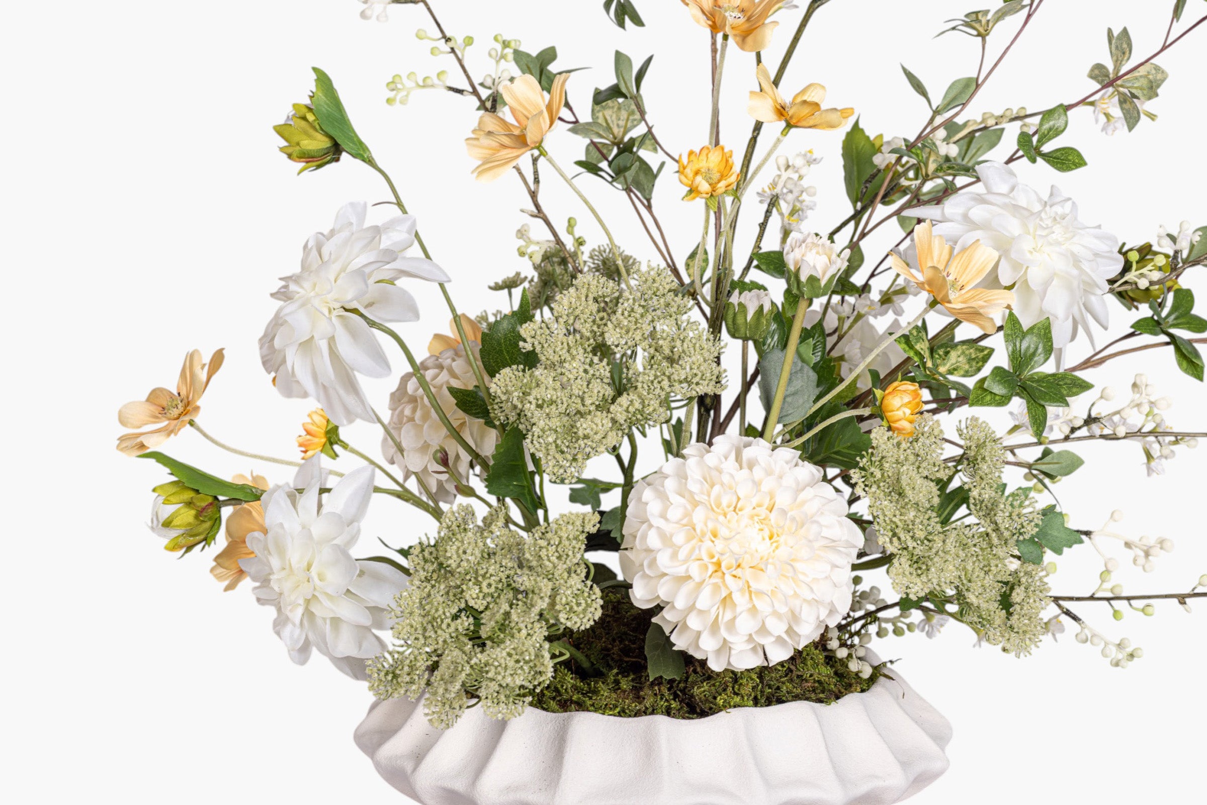 Adelaine Bowl with Mixed Floral Arrangement AR2023
