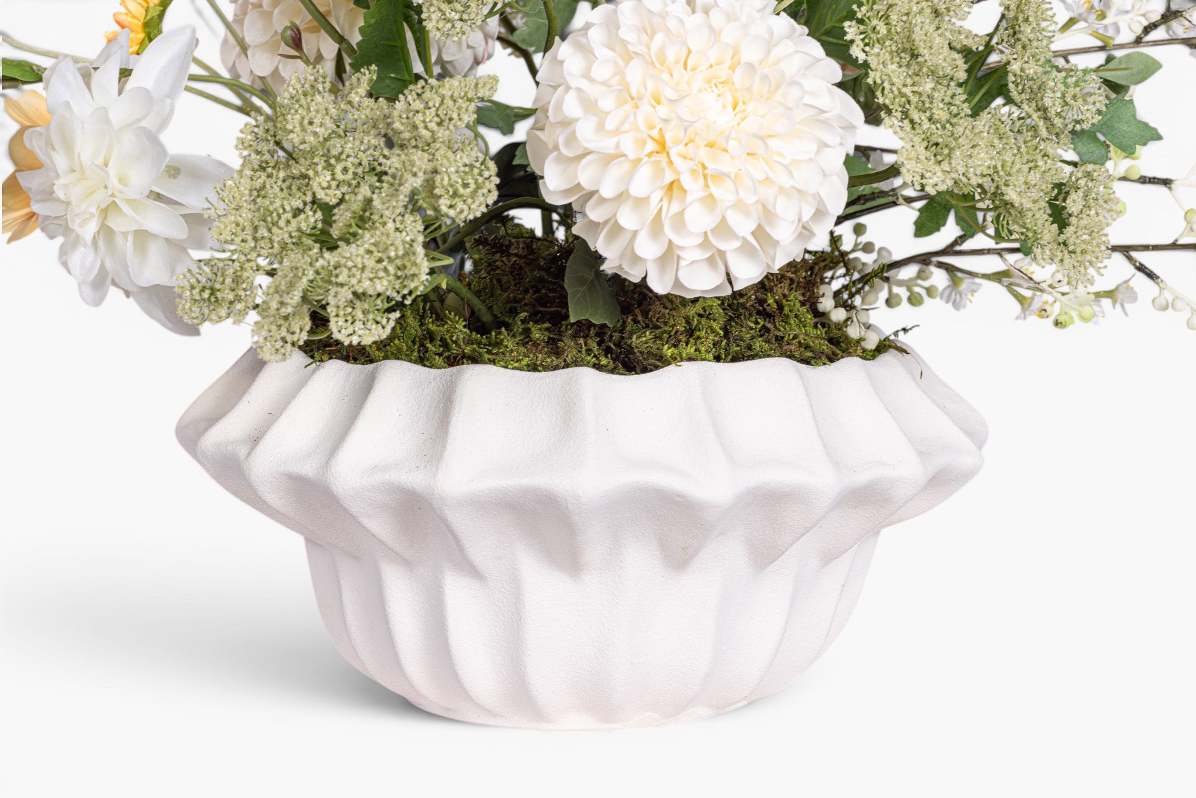 Adelaine Bowl with Mixed Floral Arrangement AR2023