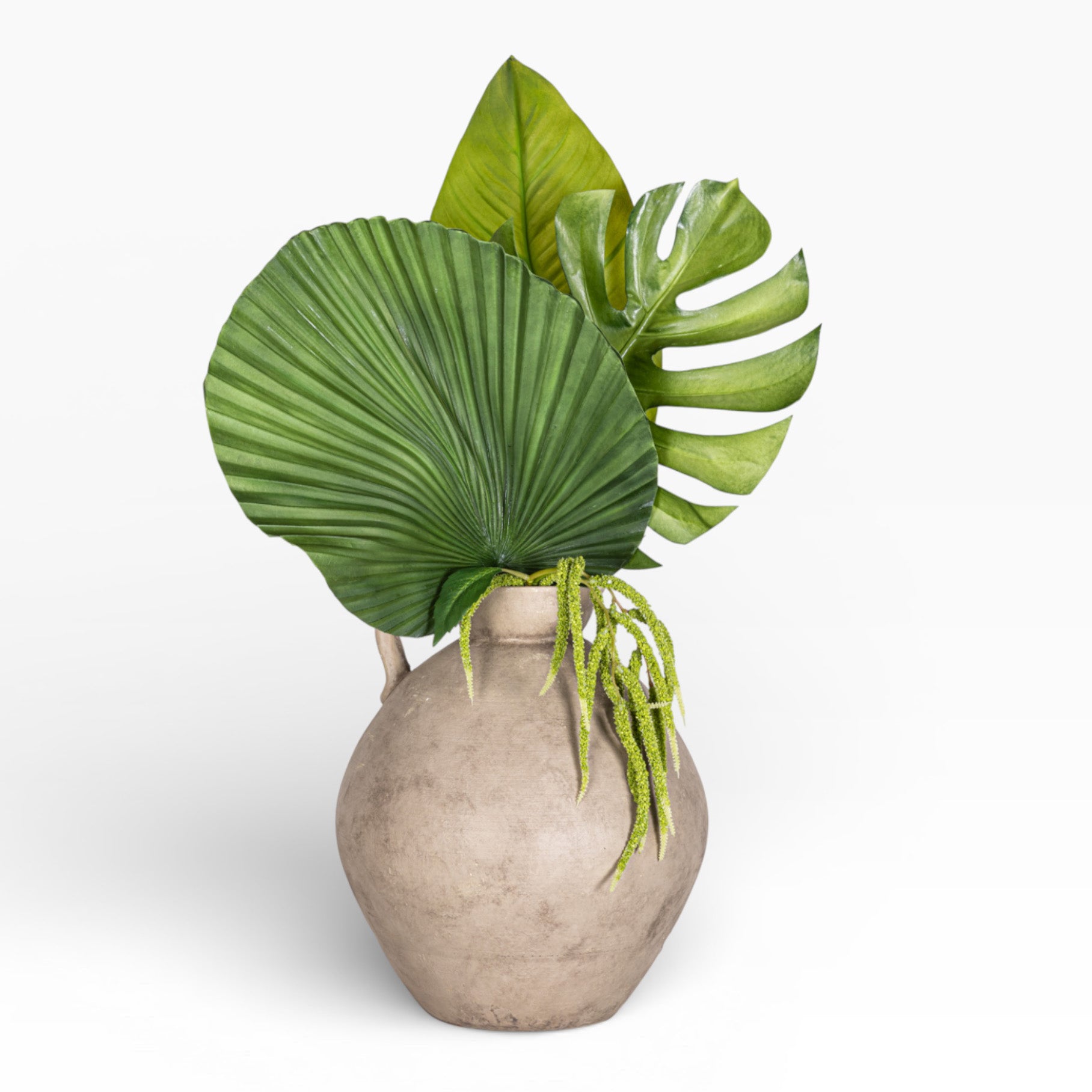 Large Sierra Jug with Palm Arrangement AR1513