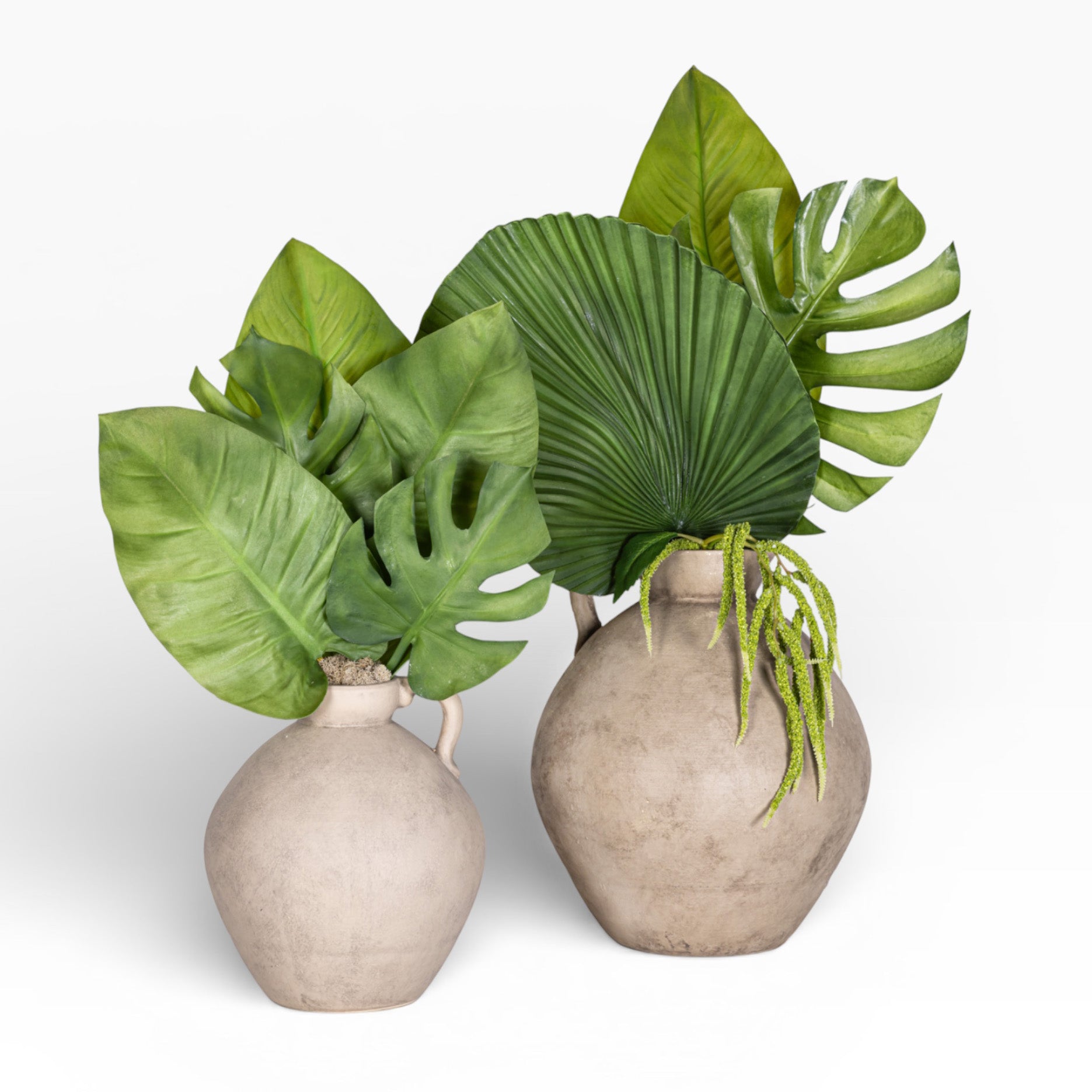 Small Sierra Jug with Palm Arrangement AR1500