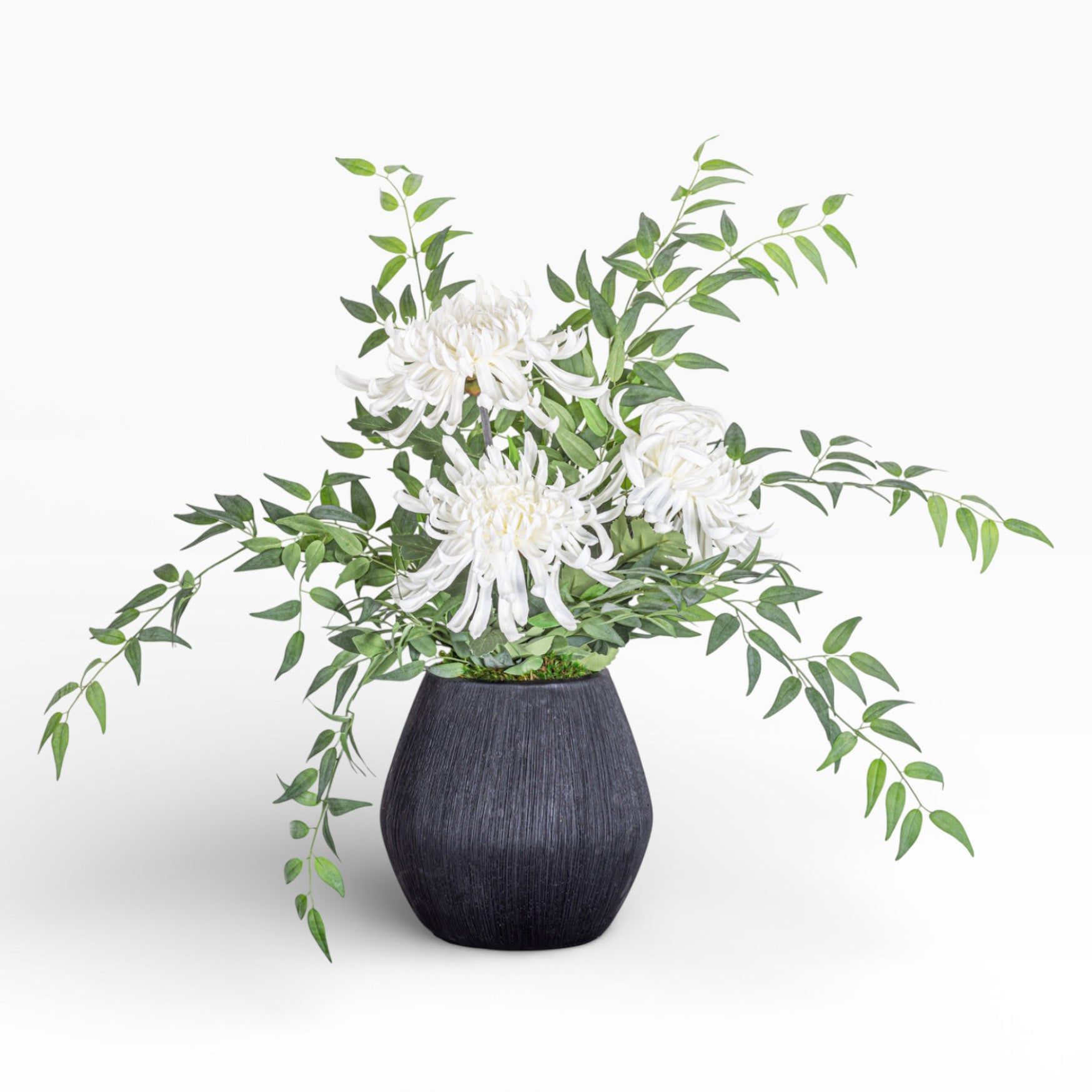 10" Ava Pot with Floral Arrangement AR1479