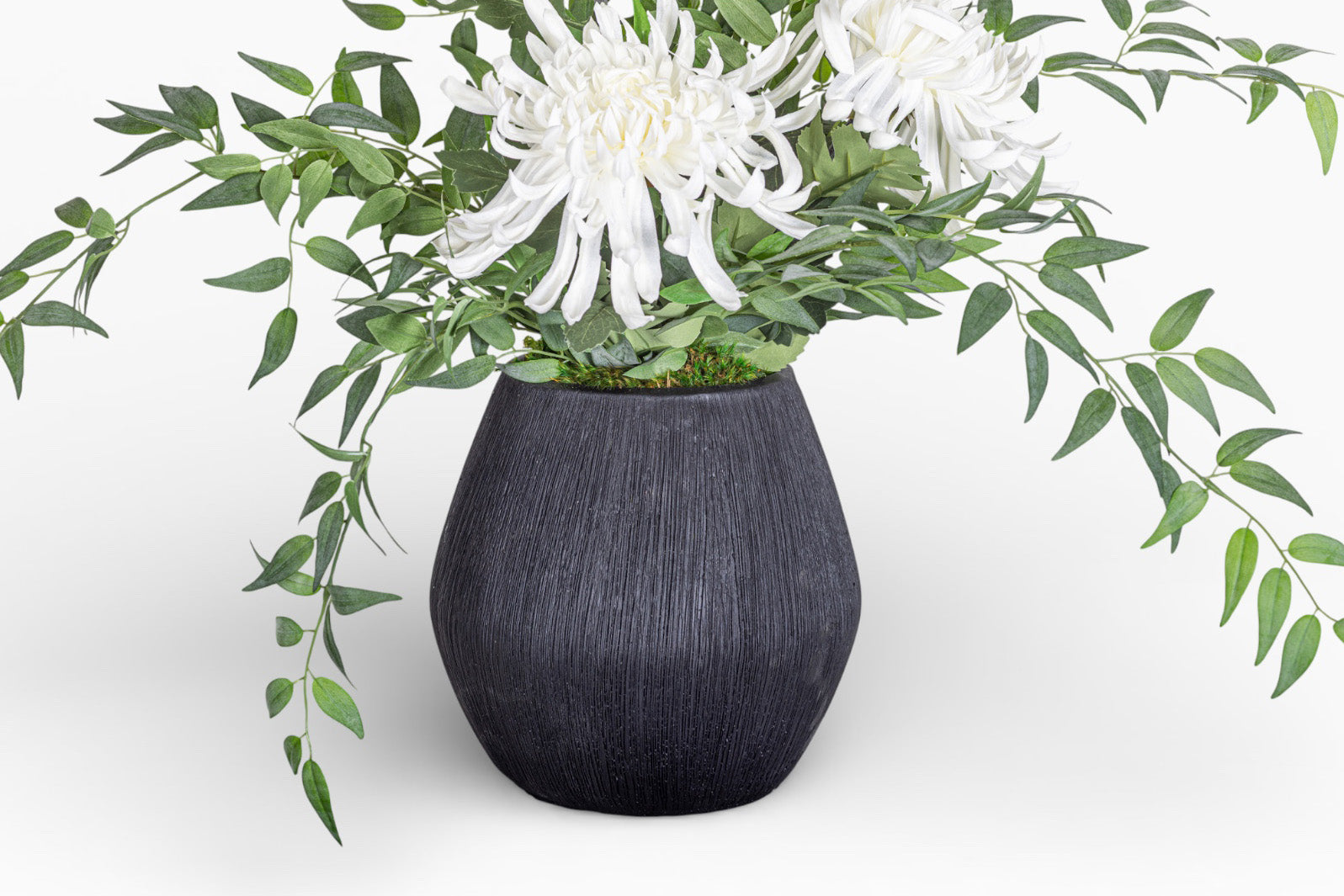 10" Ava Pot with Floral Arrangement AR1479