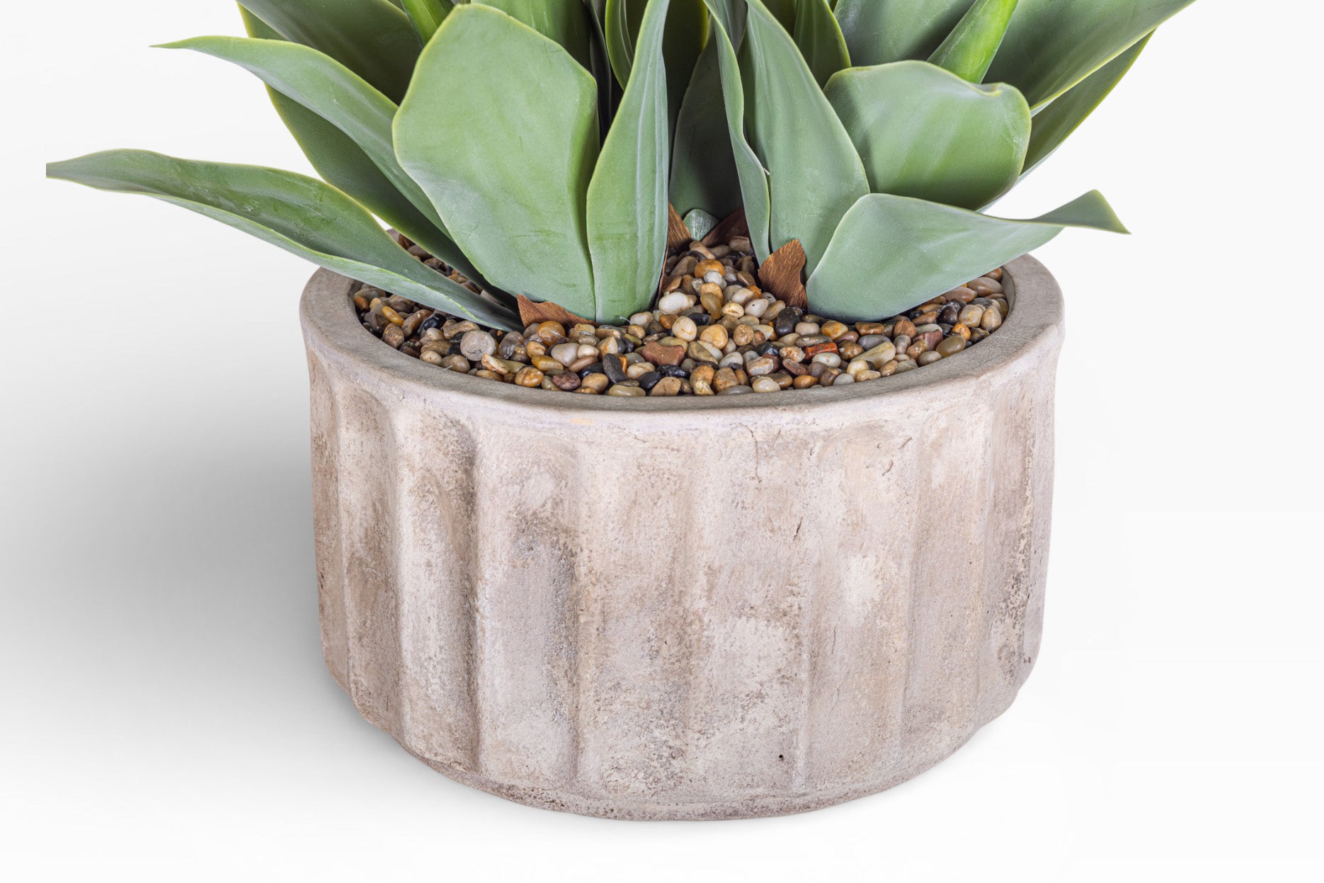15" Verona Pot with Agave Arrangement AR1473