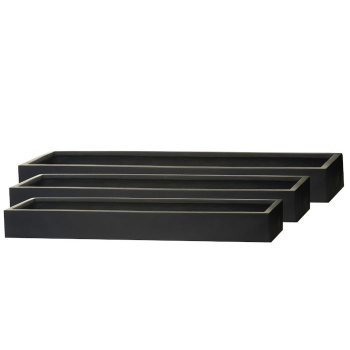 Manhattan Collection Table Top Trays - Matte Black CN1031