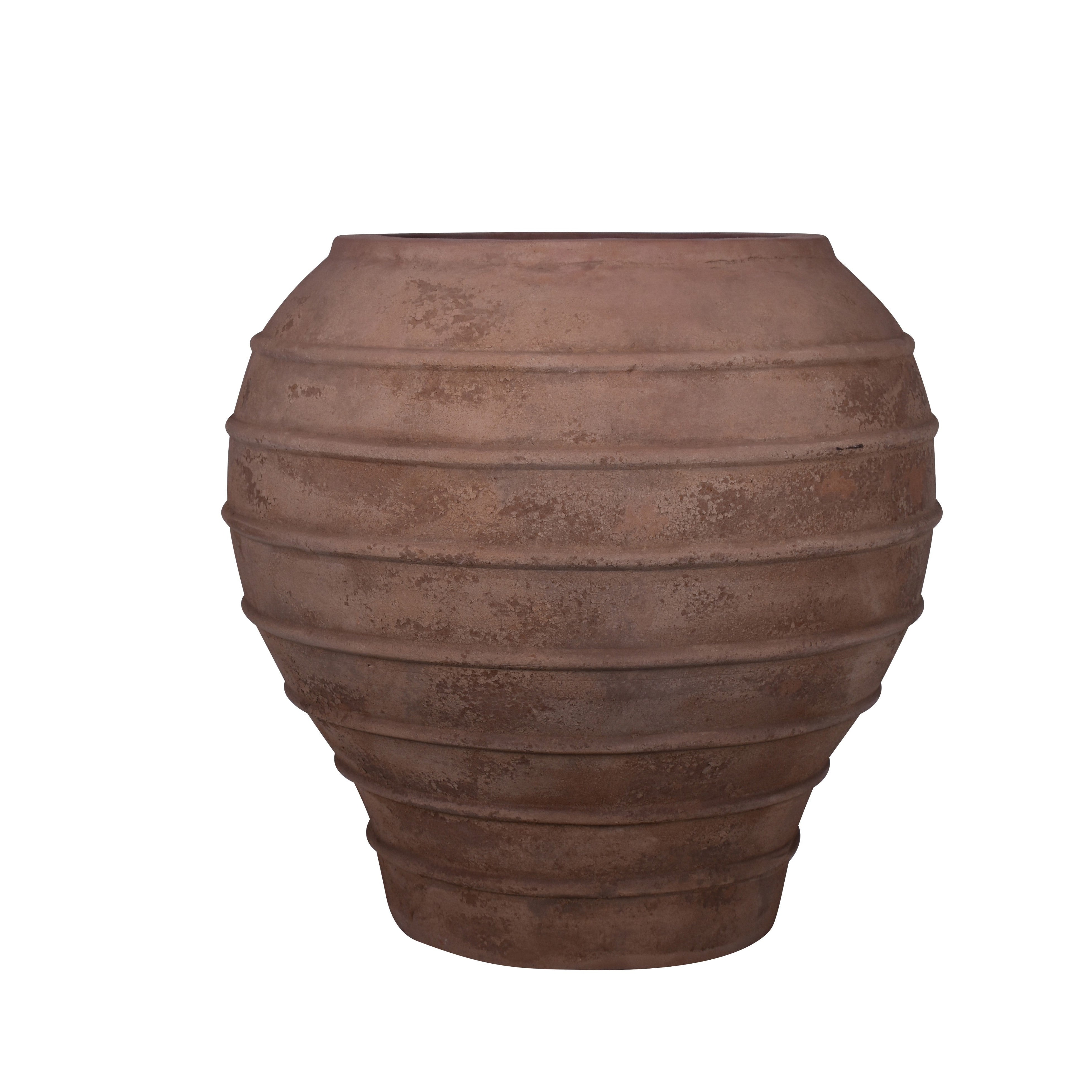 Calderone Planter- Antique Terracotta   CN1216