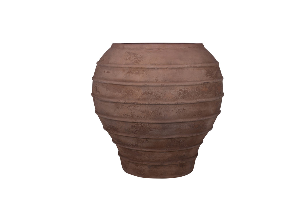 Calderone Planter- Antique Terracotta   CN1216