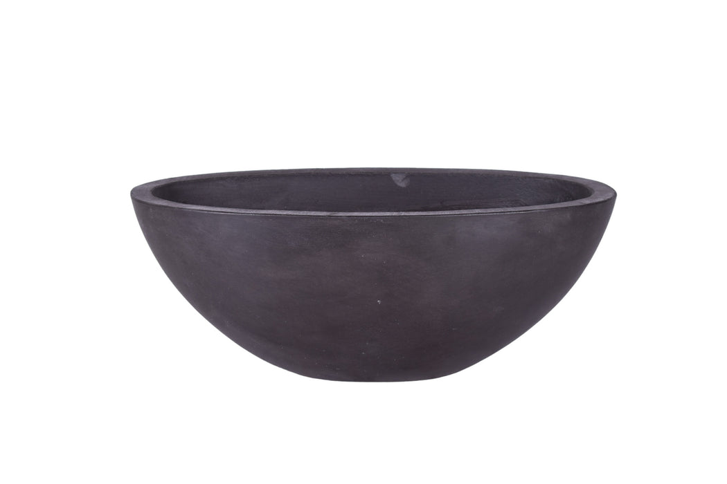 Oval Bowl Collection - Black   CN1249