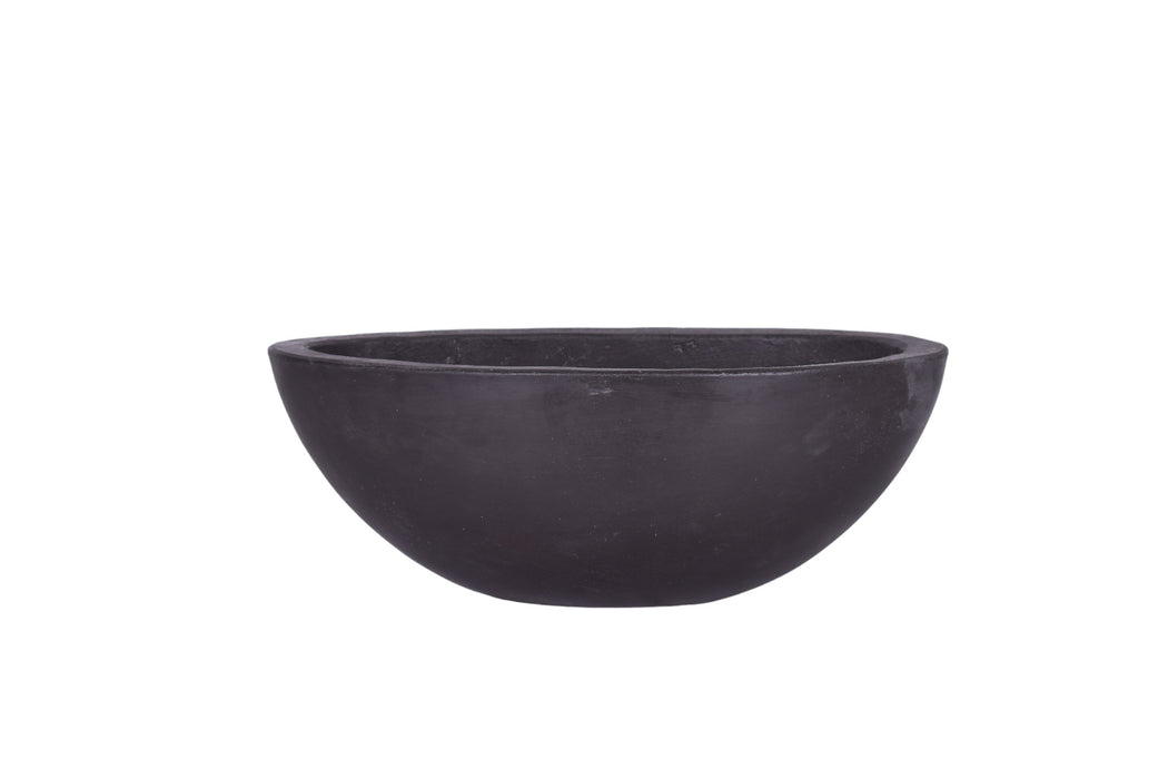 Oval Bowl Collection - Black   CN1249