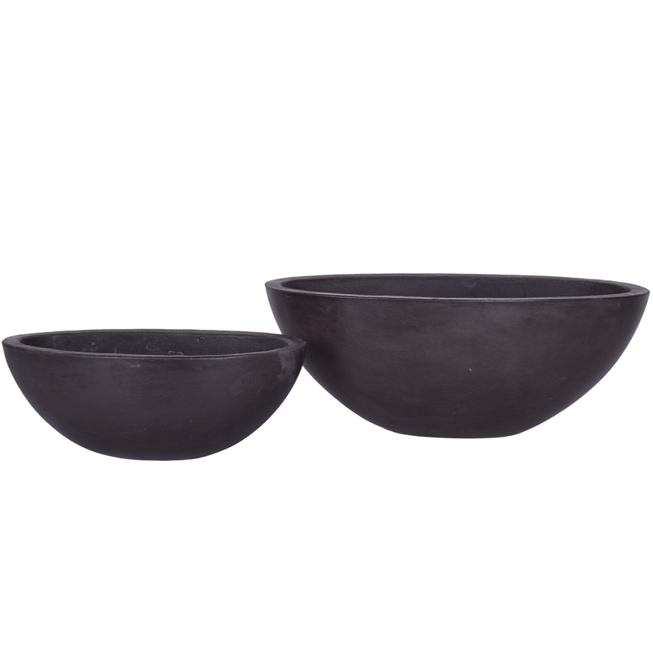 Oval Bowl Collection - Black   CN1249