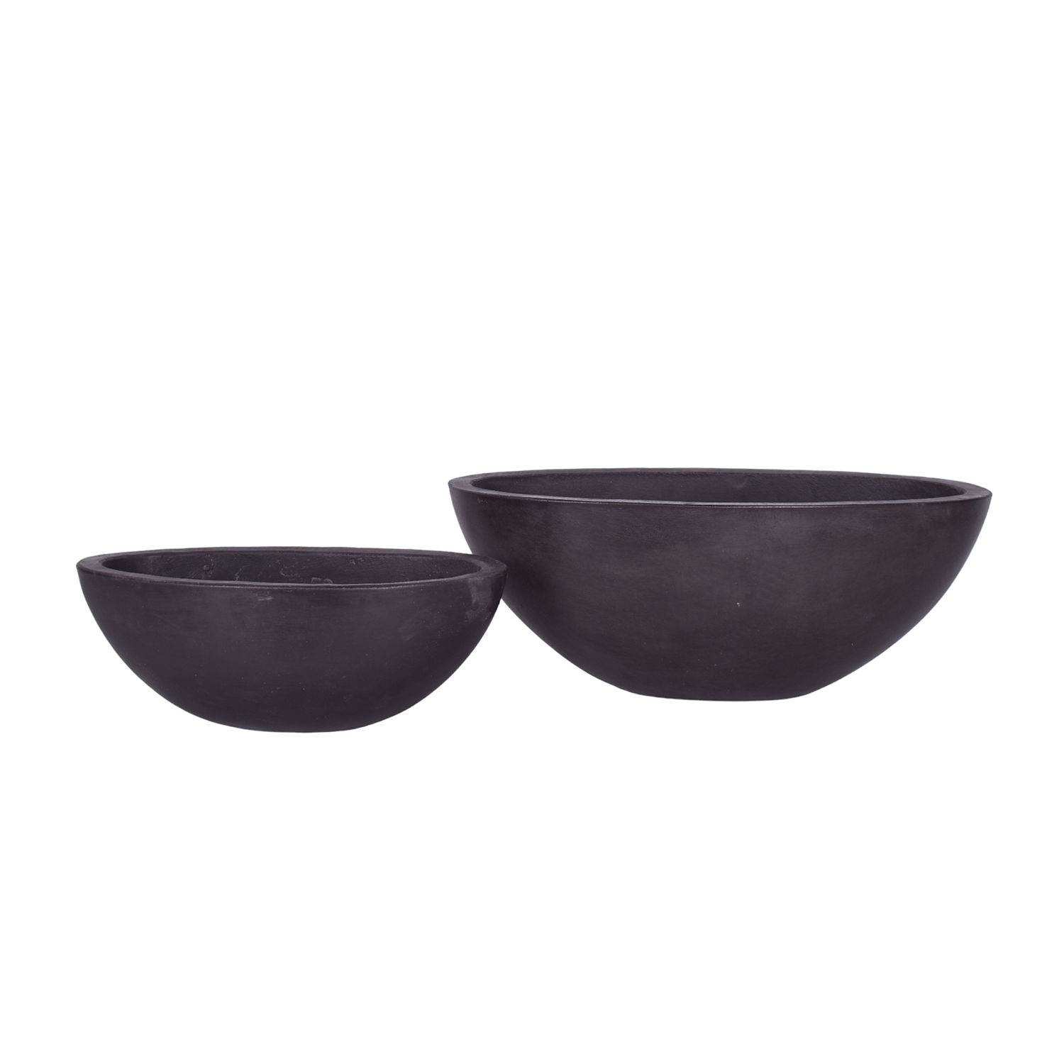 Oval Bowl Collection - Black   CN1249