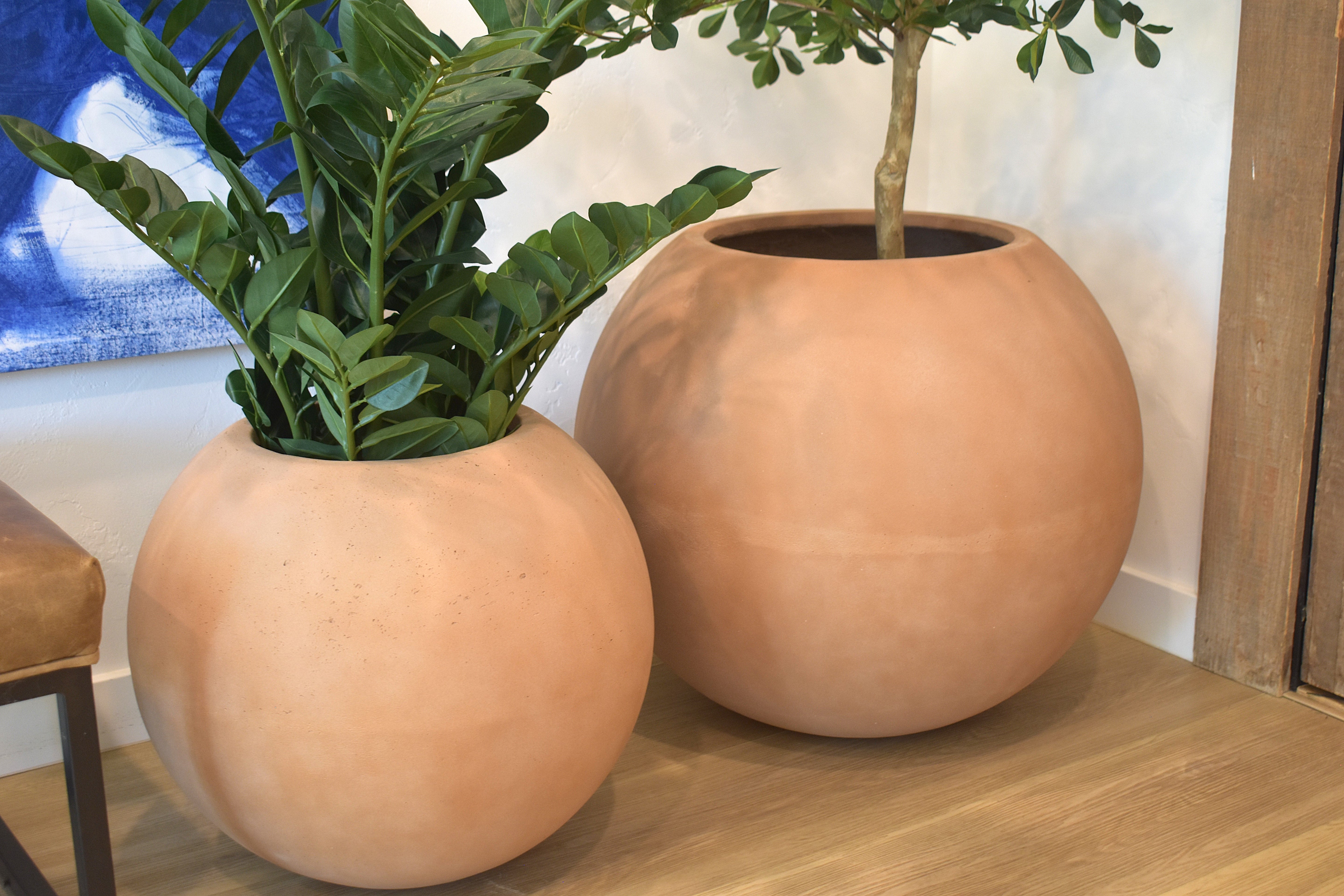 Kona Planter Collection-Terracotta Color   CN1310