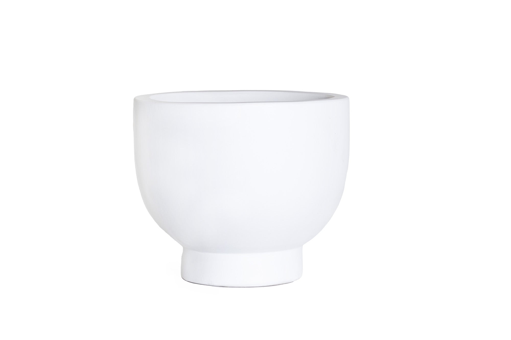 Mack Collection Compote Bowls - White Concrete   CN1343