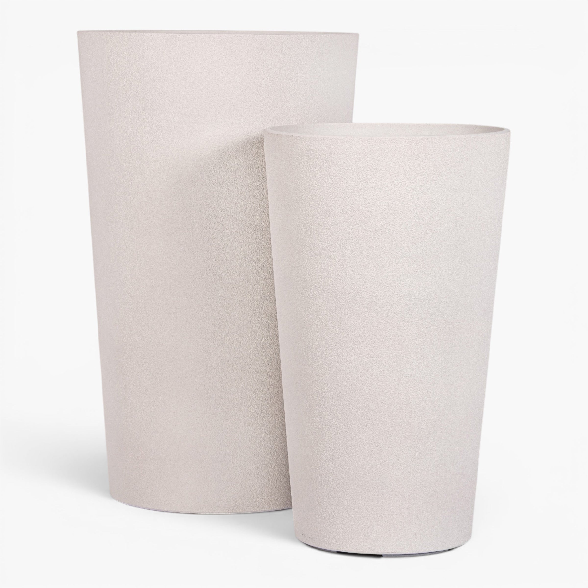 Lester Floor Planter Collection Antique White     CN1466