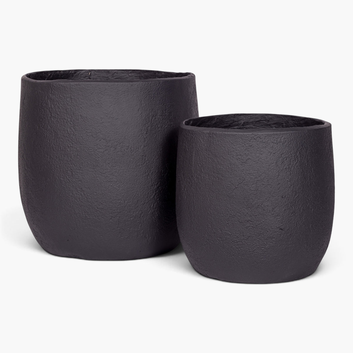 Glacier Planter Black CN1517