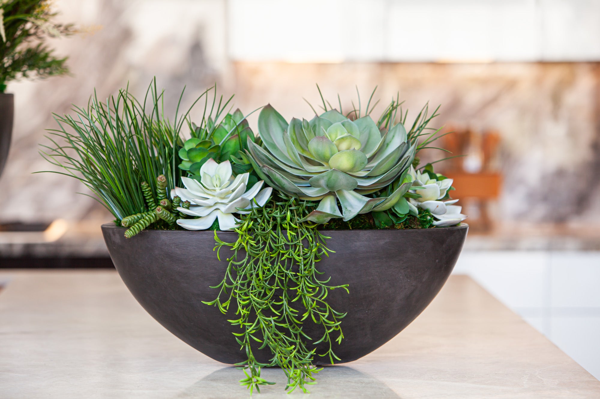 Oval Bowl Collection - Black   CN1249