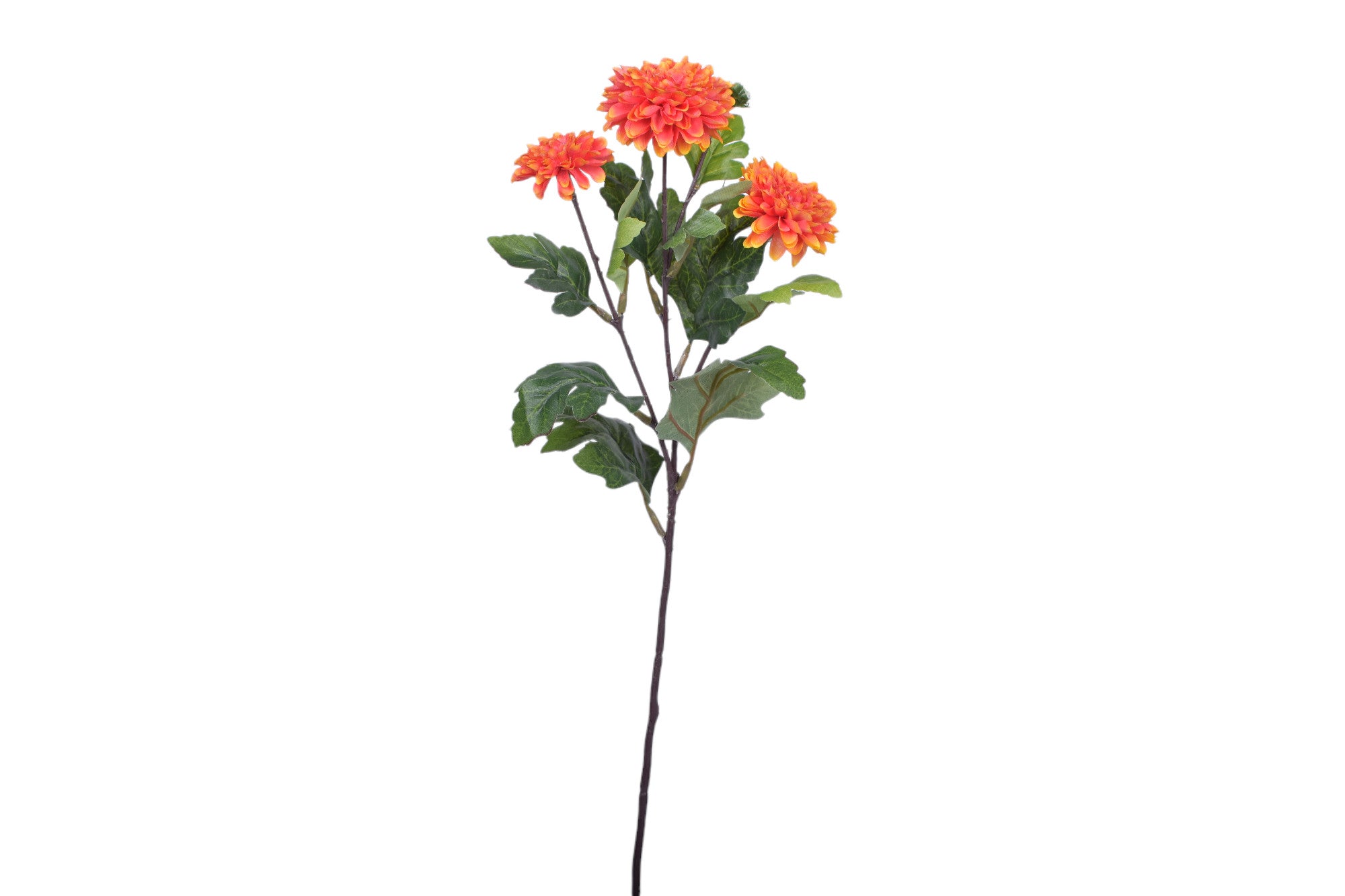 21" Orange Mini Mum Spray   FL1058