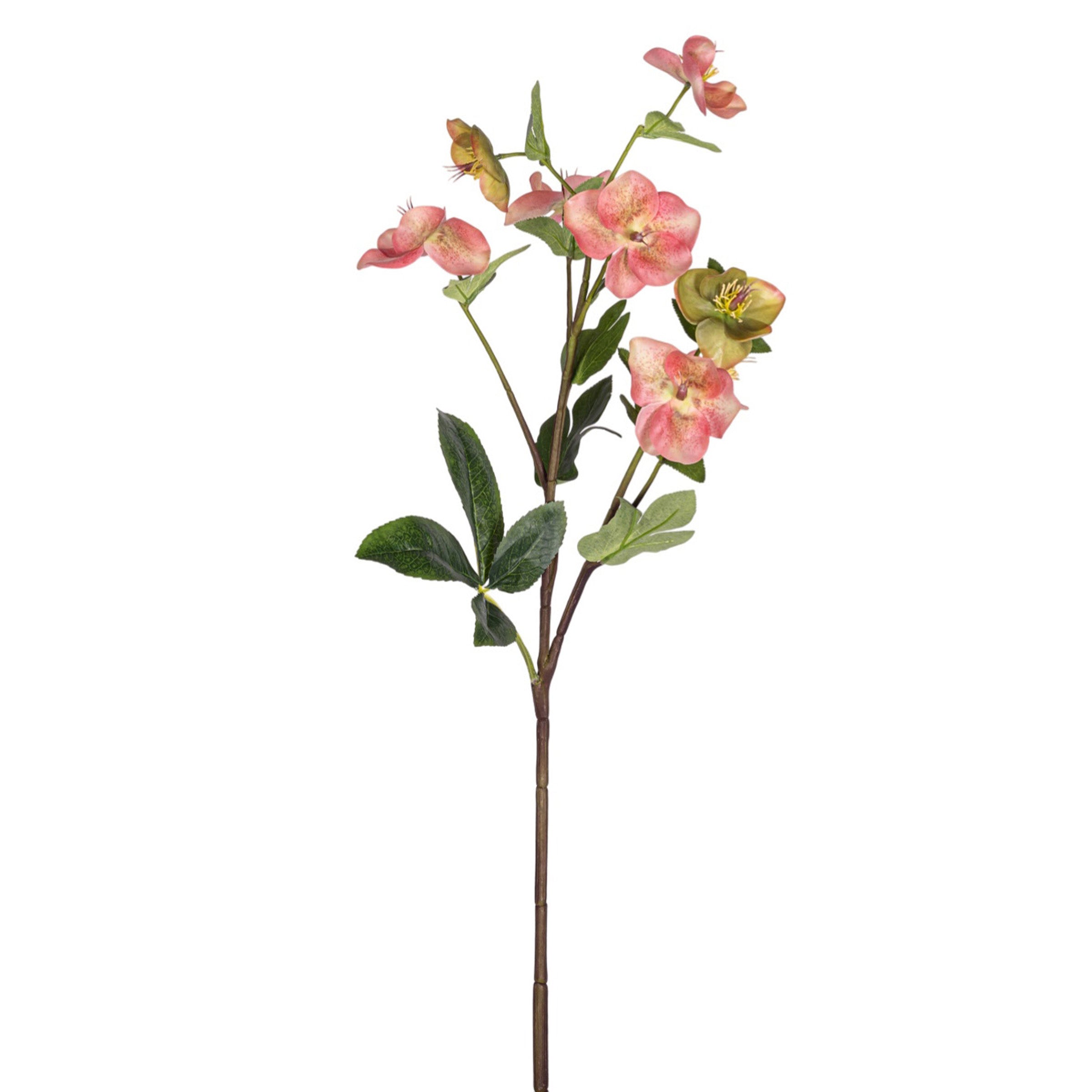 33" Winter Rose Flower Stem   FL1082