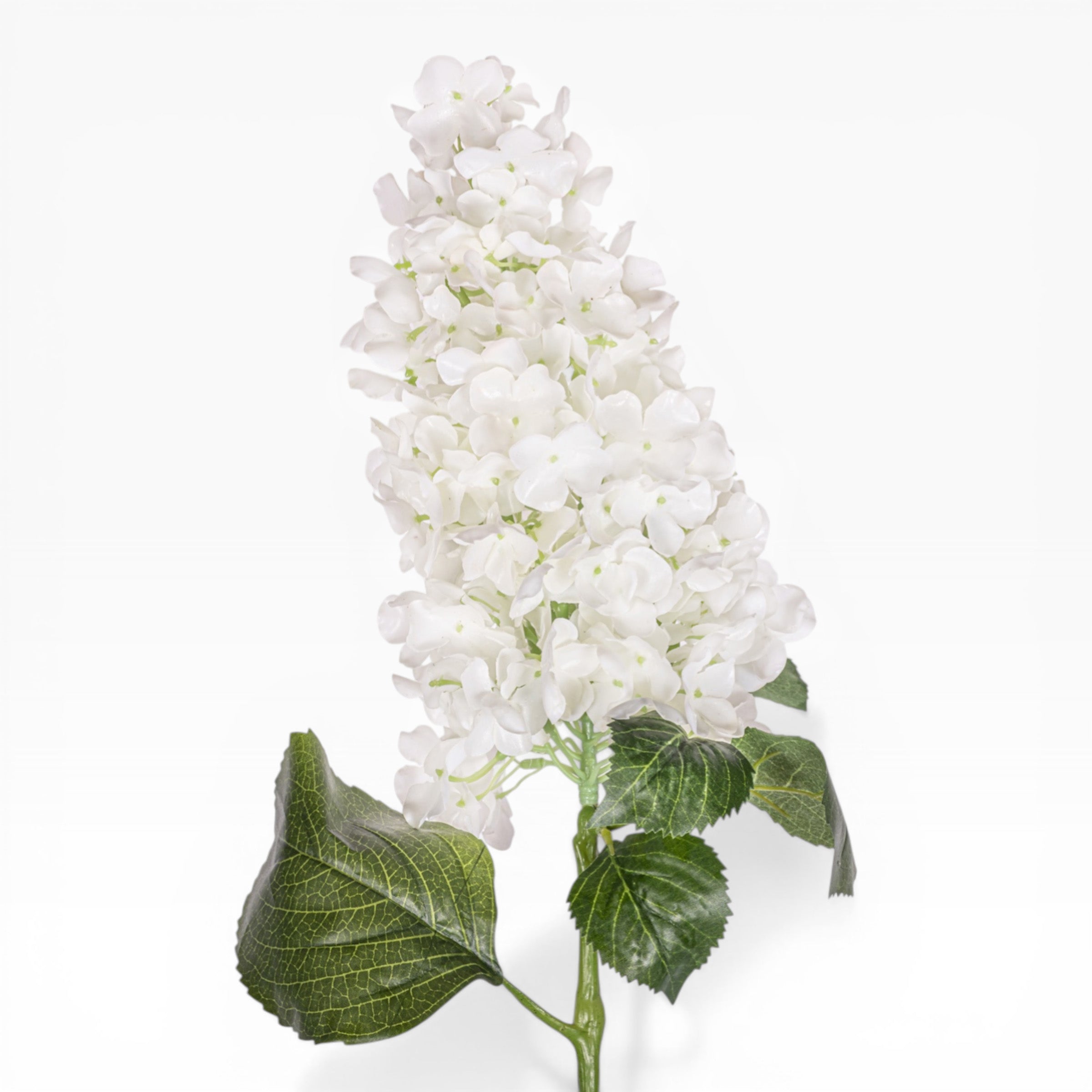 36" Real Touch Cone Hydrangea Stem - White   FL1100