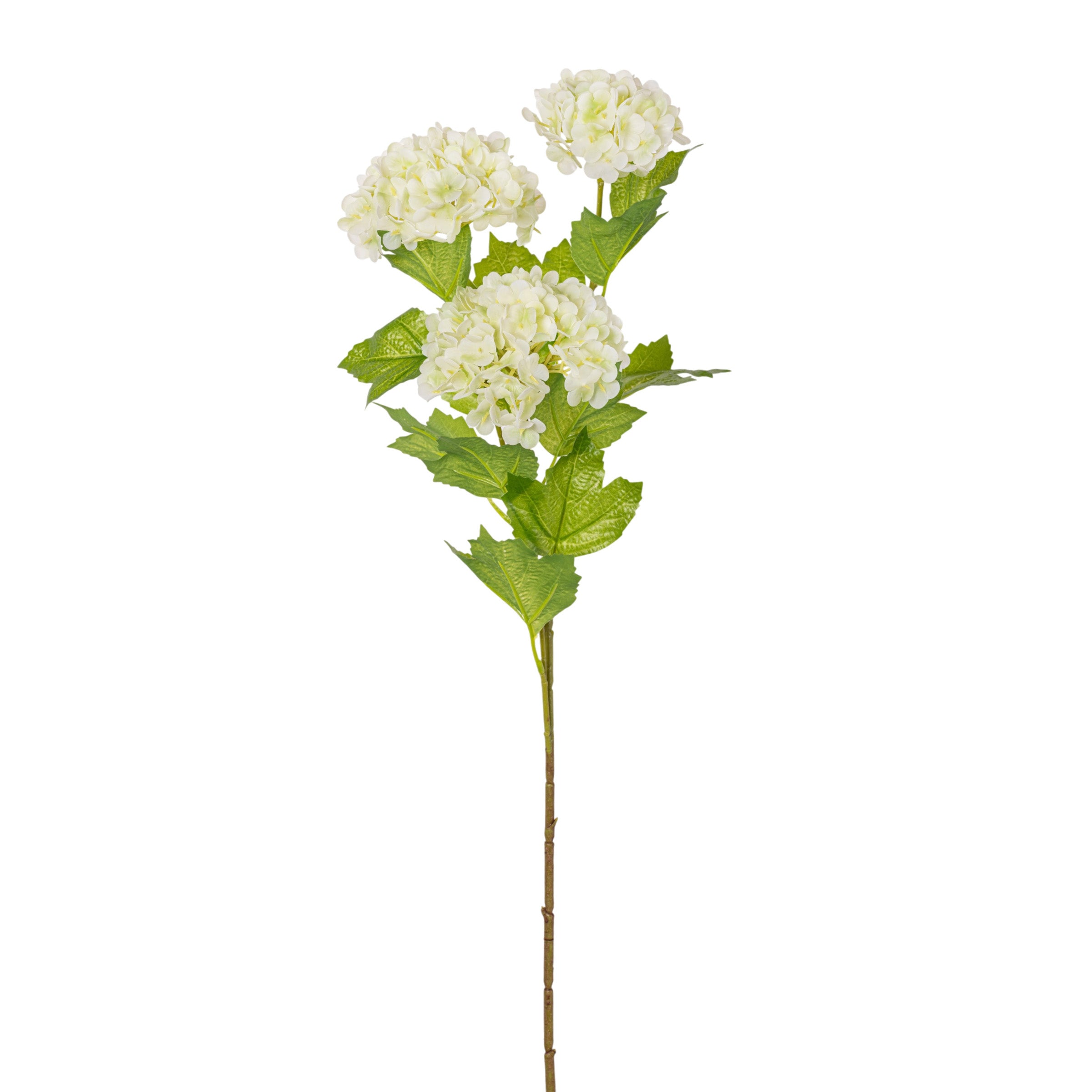 26" Light Green Snowball Hydrangea Stem - Real Touch FL1115