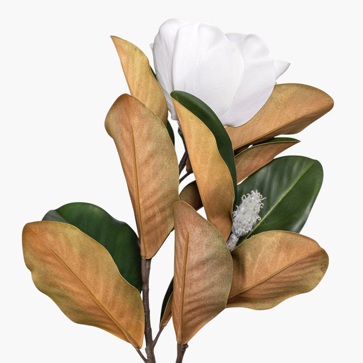 33" Real Touch White Magnolia Flower      FL1141