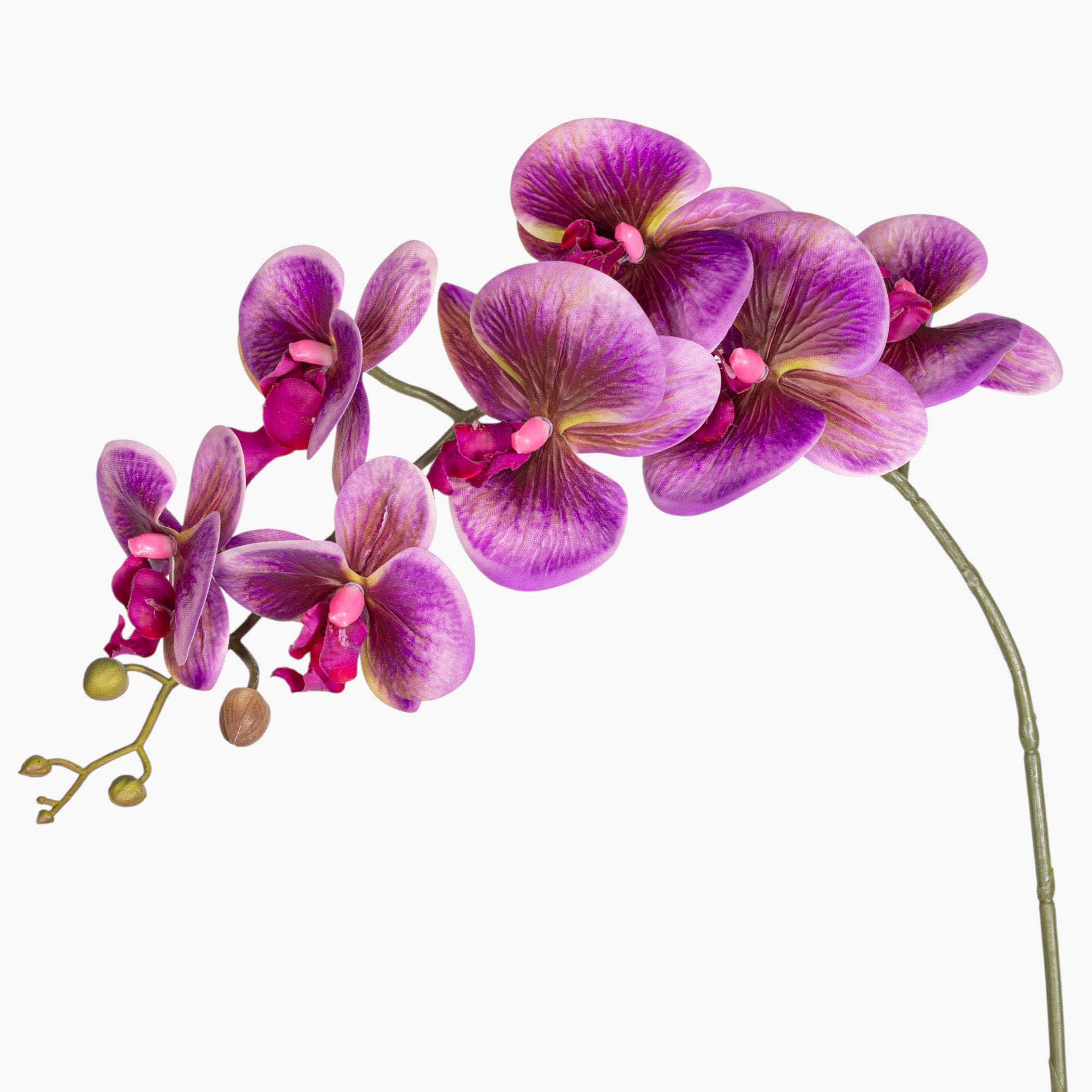 34" Real Touch Purple Phalaenopsis Orchid    FL1145