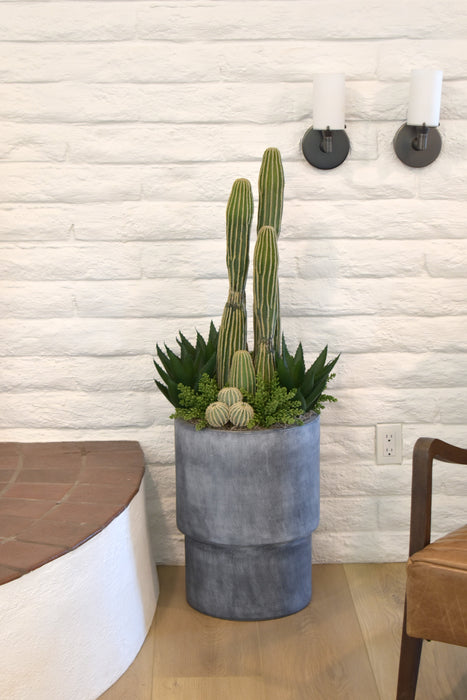 Lucca Planter Collection-Grey    CN1068