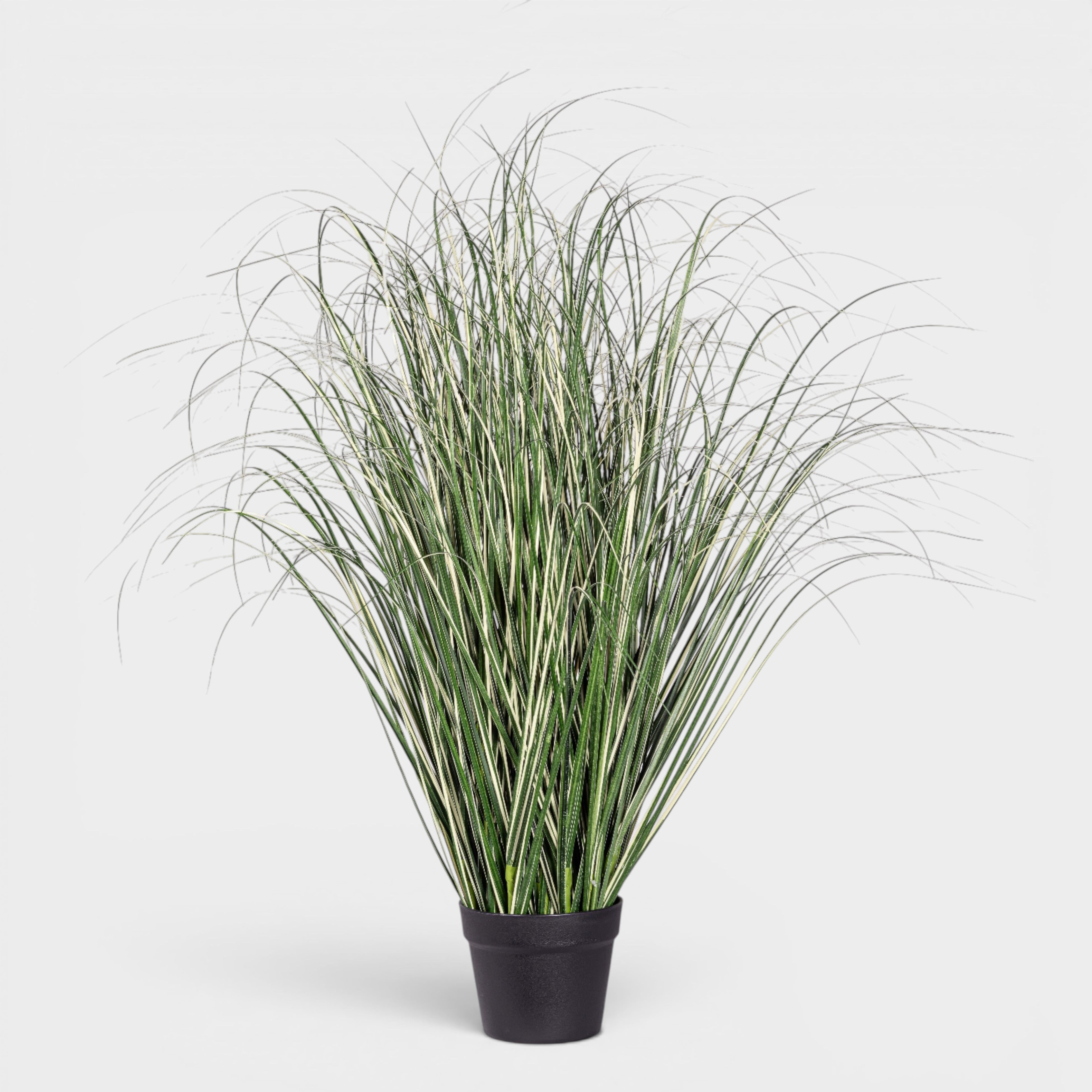 42.5" Potted Grass - Variegated - UV Treated FP1517