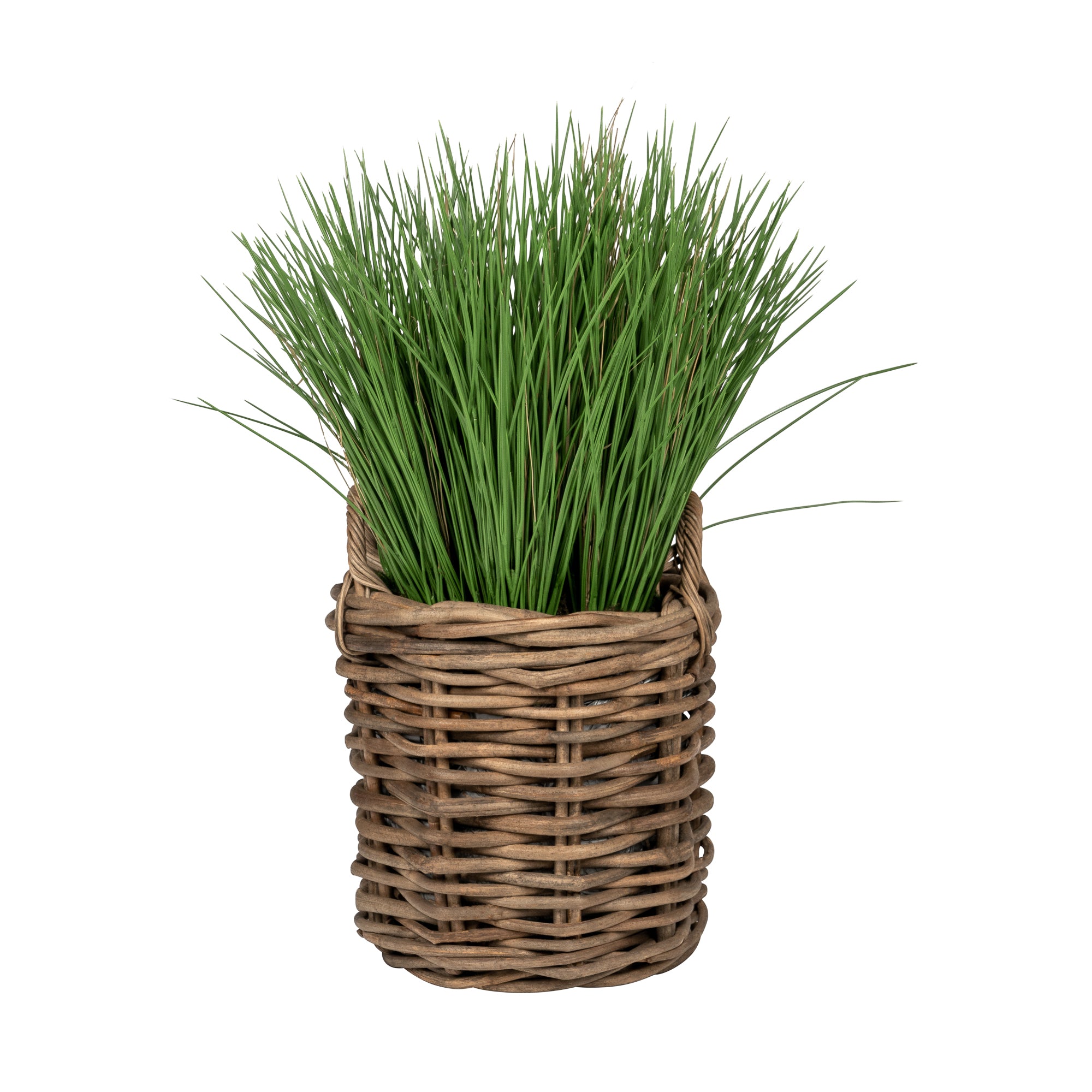 Small Kubu Basket with Grass Arrangement   AR1689