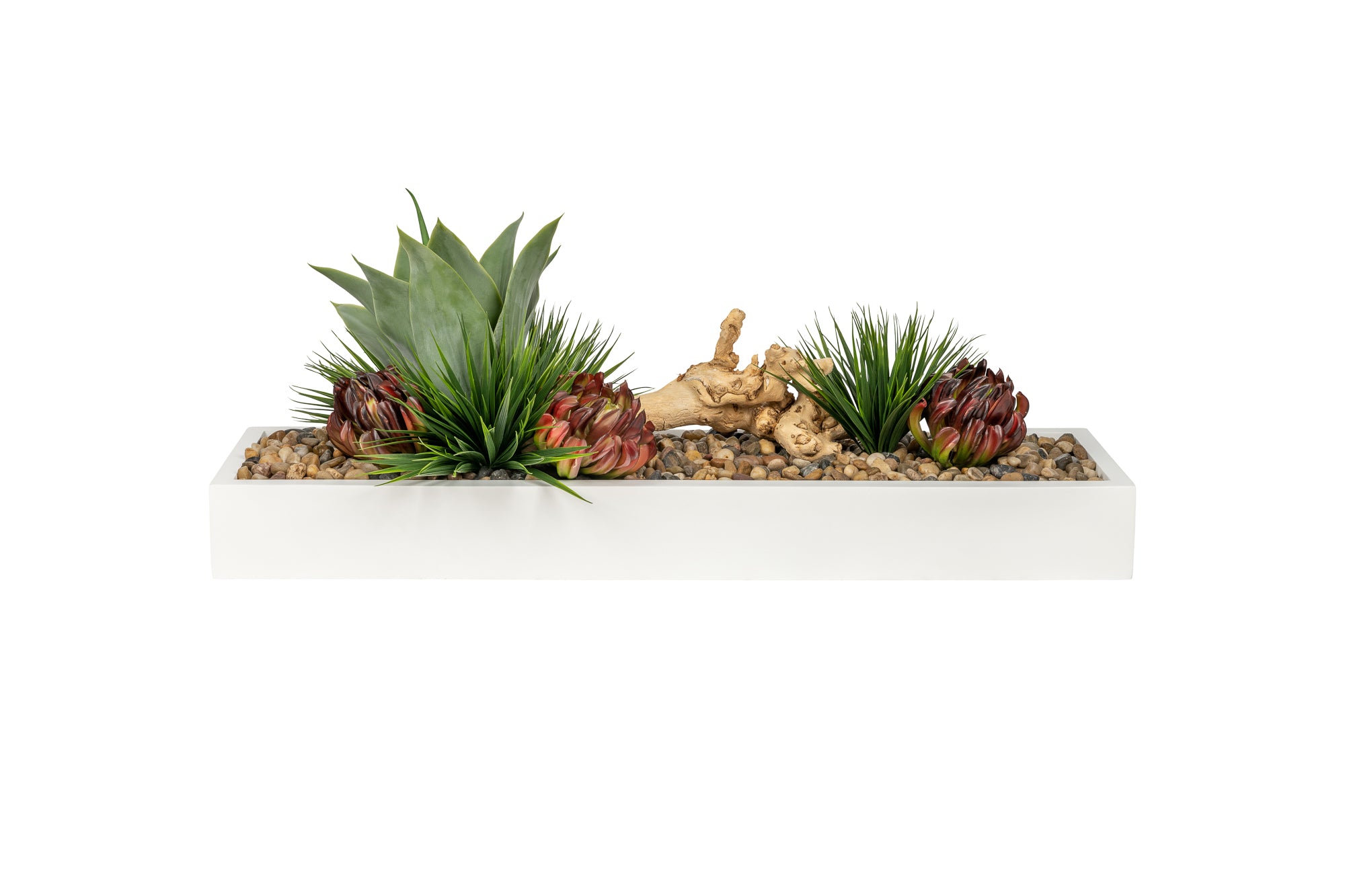 40" Manhattan Tray with Succulent Arrangement   AR1688