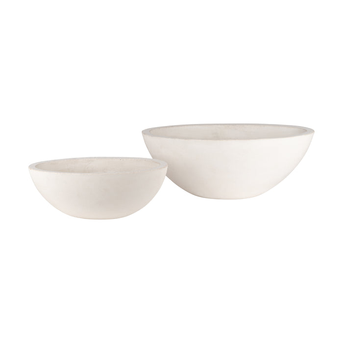 Oval Bowl Collection - White   CN1250