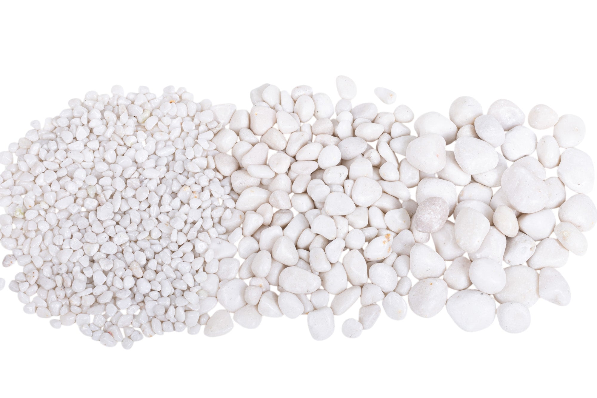 1 Pound of Polished White Rock