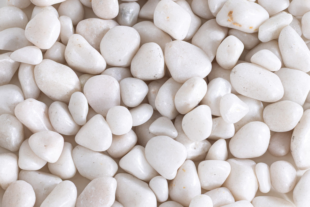 1 Pound of Polished White Rock FA1014