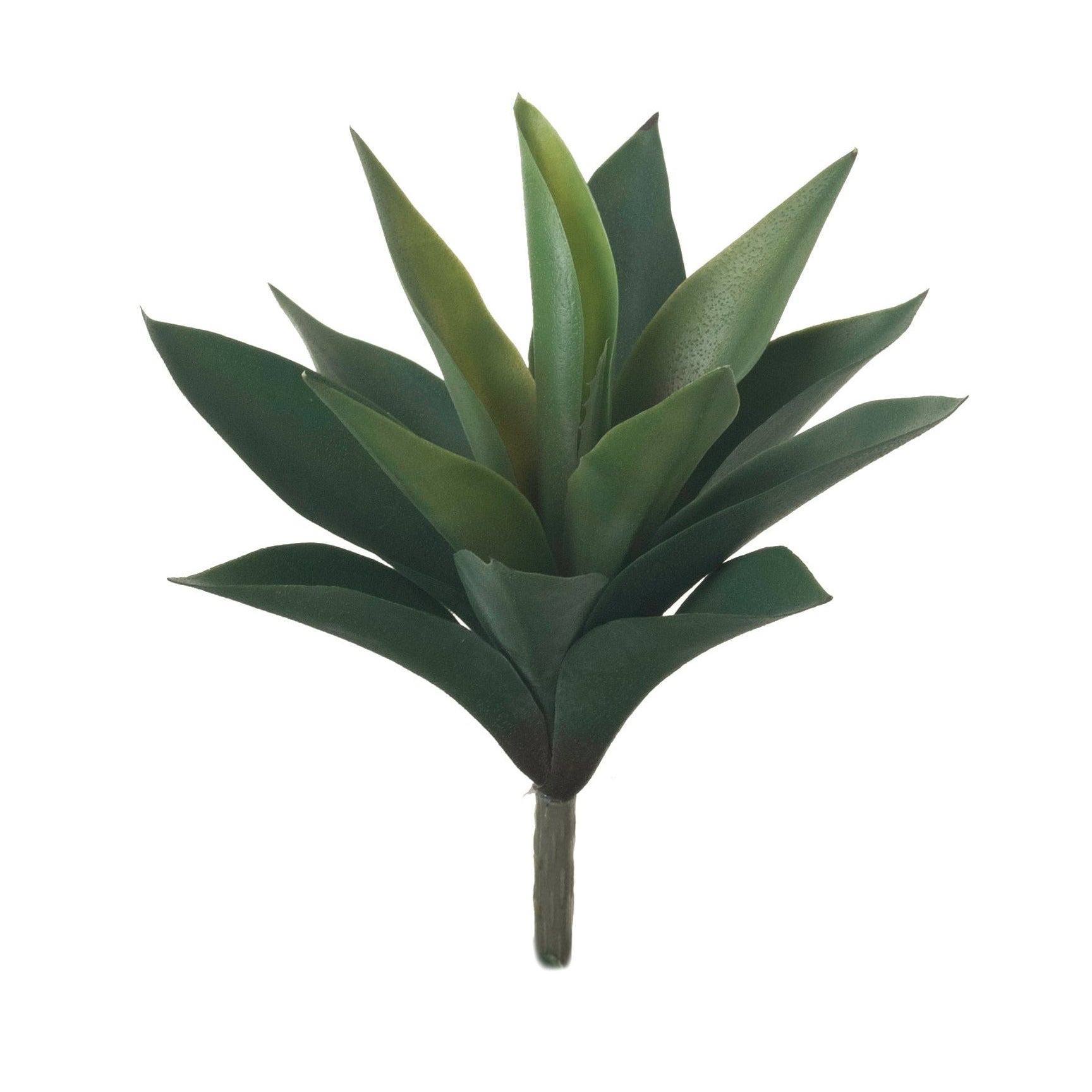 9" Green Flocked Agave Stem - UV Treated SU1003UV