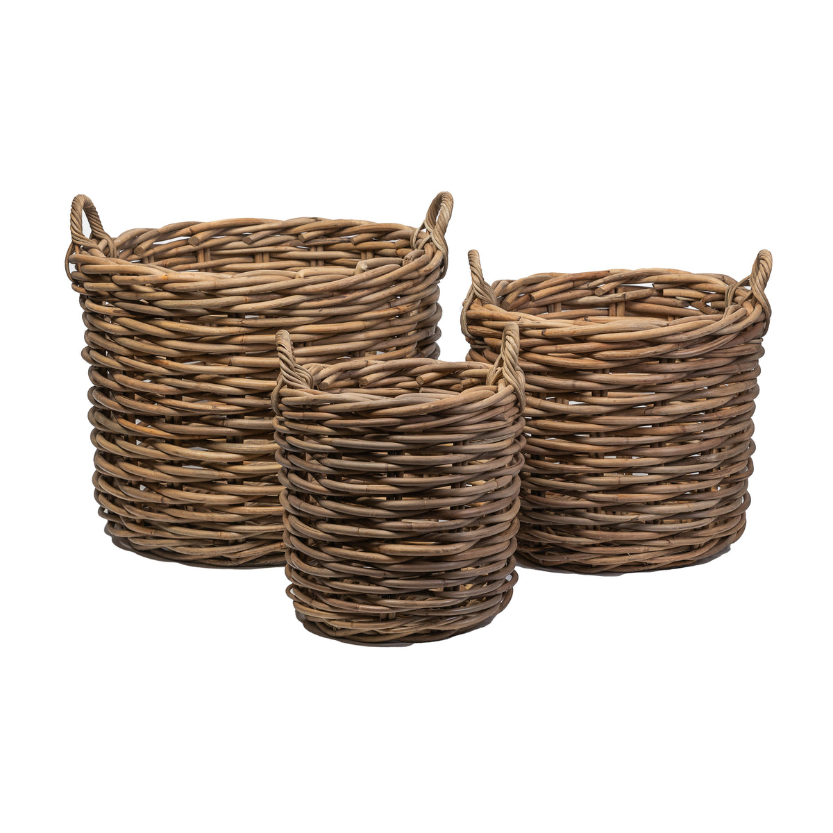 Kubu Basket Collection-Natural Grey BS1032 – Replica