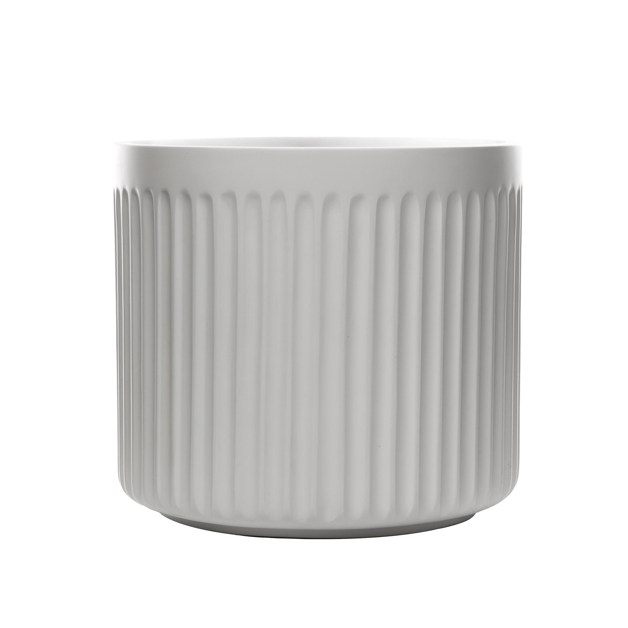 Dorsey Fluted Short Fiberglass Planter    CN1134