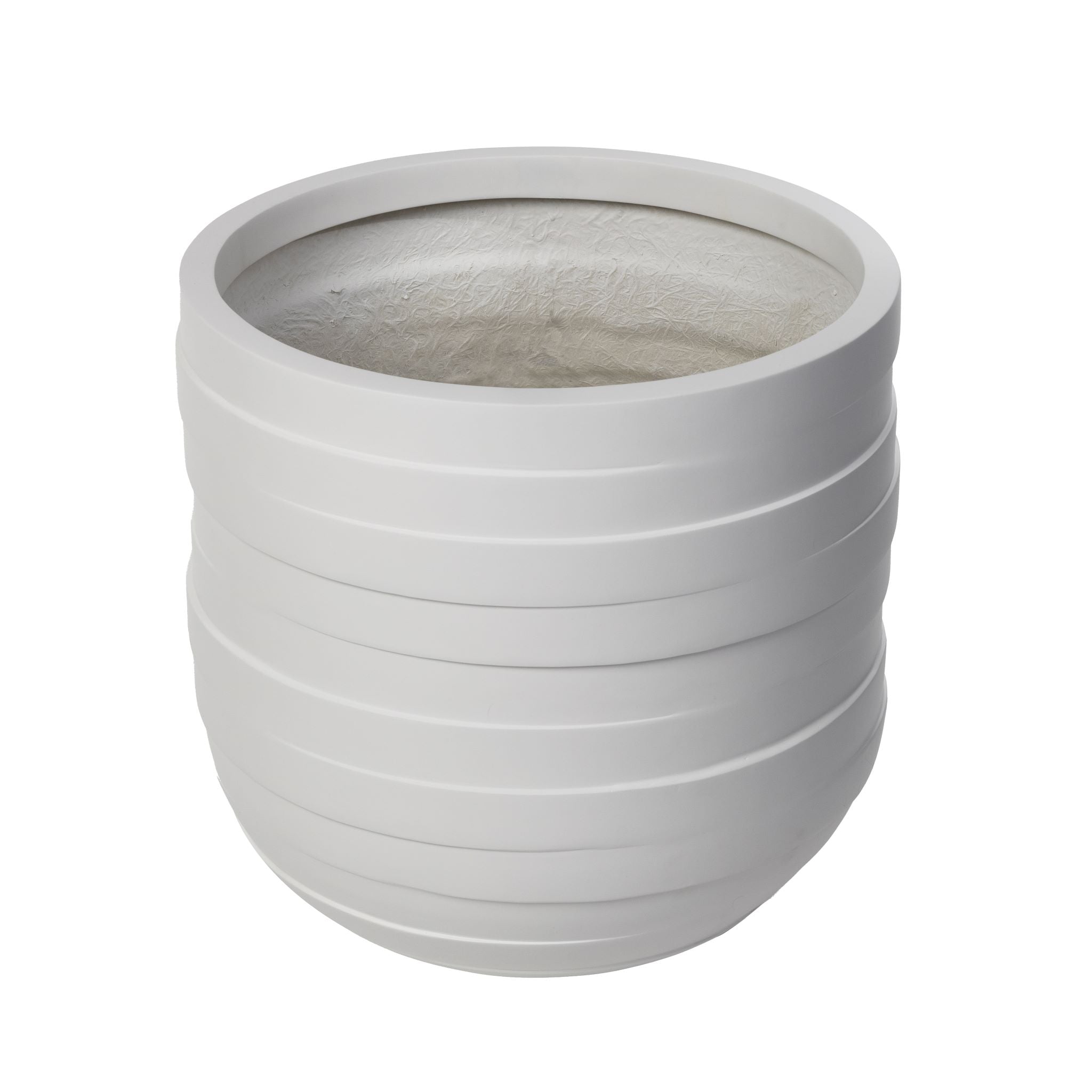 Circulum Planter Collection-White     CN1140