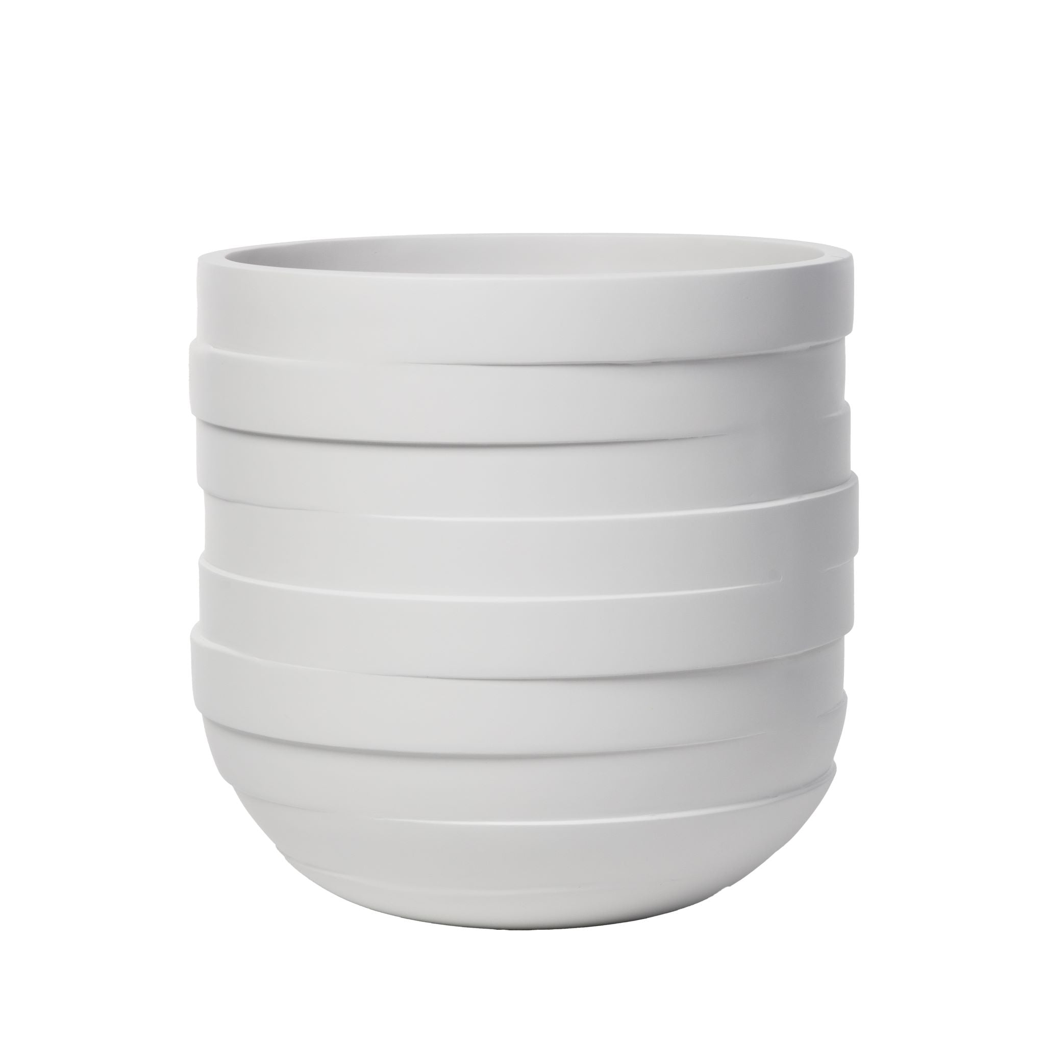 Circulum Planter Collection-White     CN1140