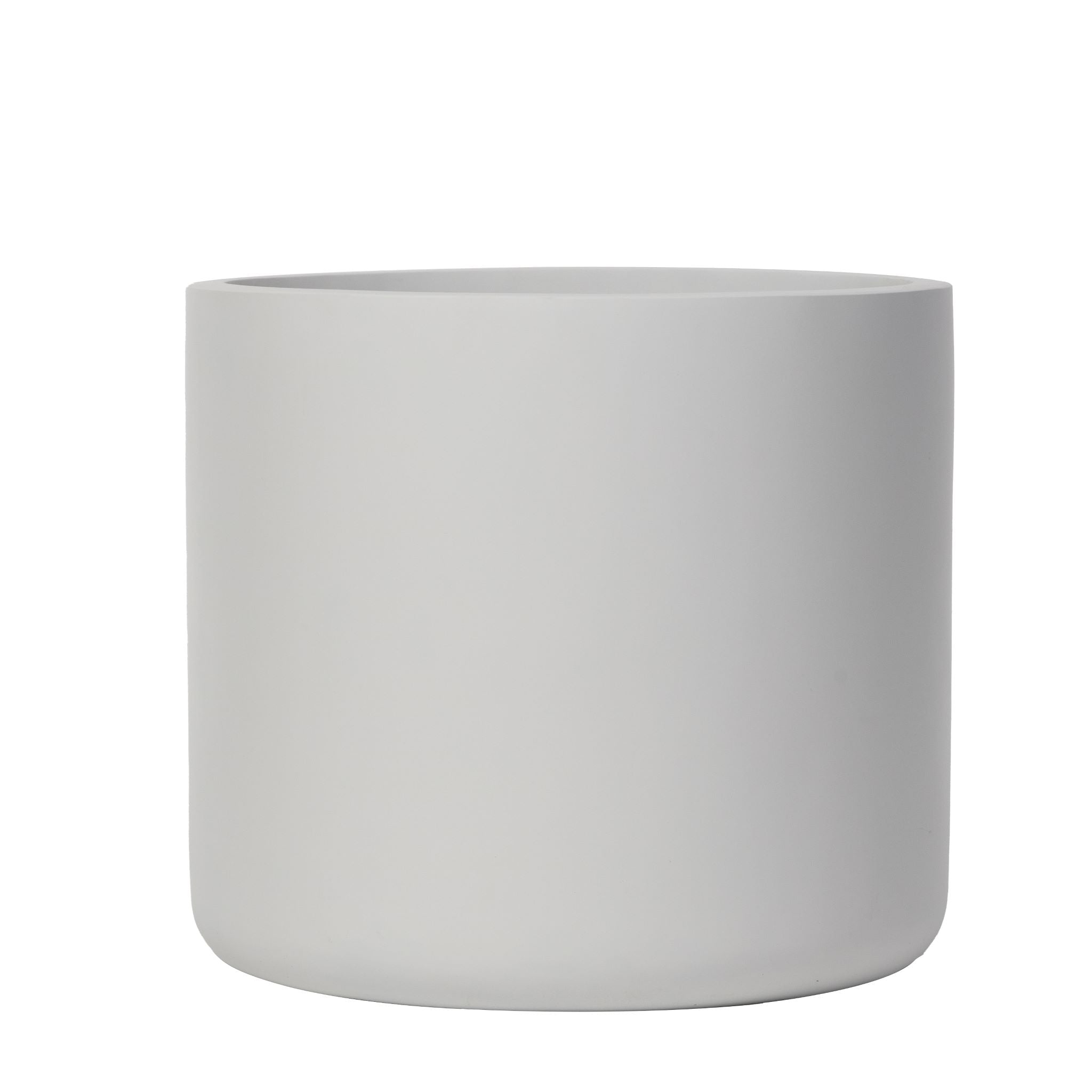 Cylindrico Short Planter Collection - White      CN1139