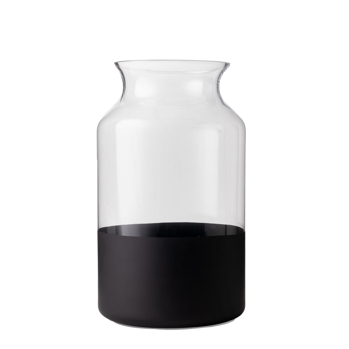 Poet Glass Vase Collection- Black       GL1030