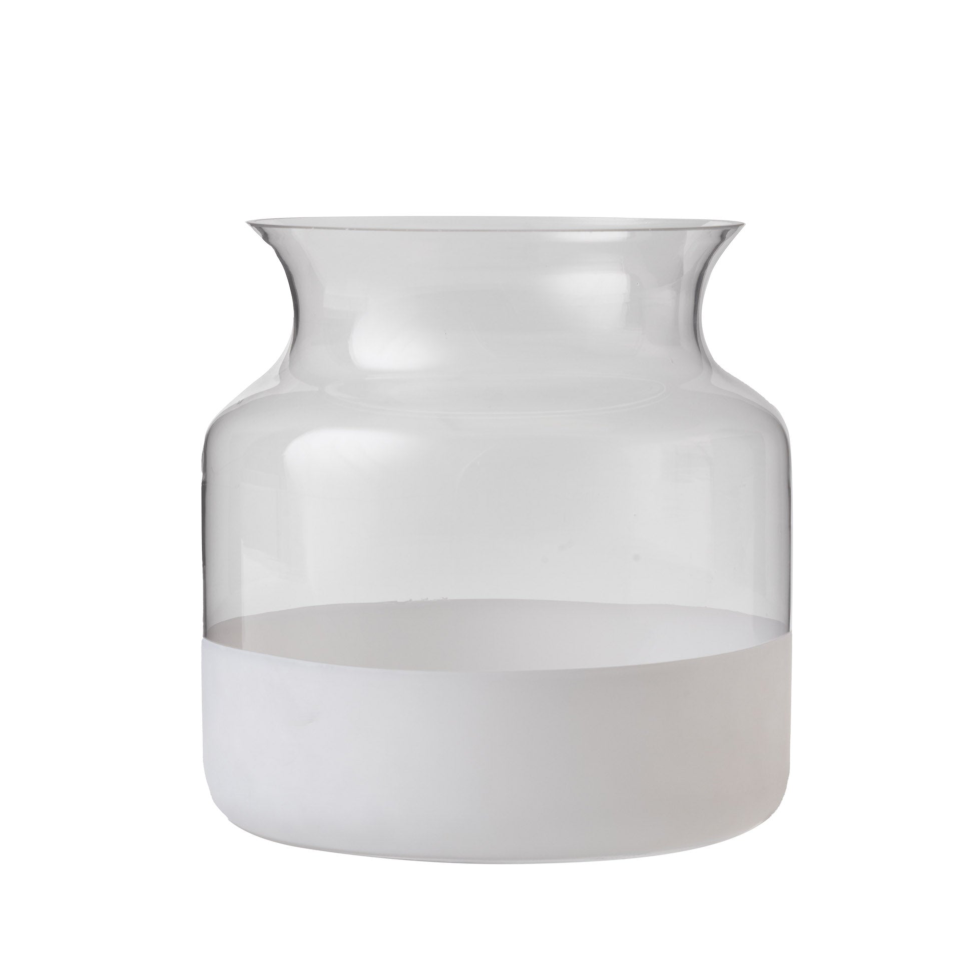 Poet Glass Vase Collection-White     GL1029